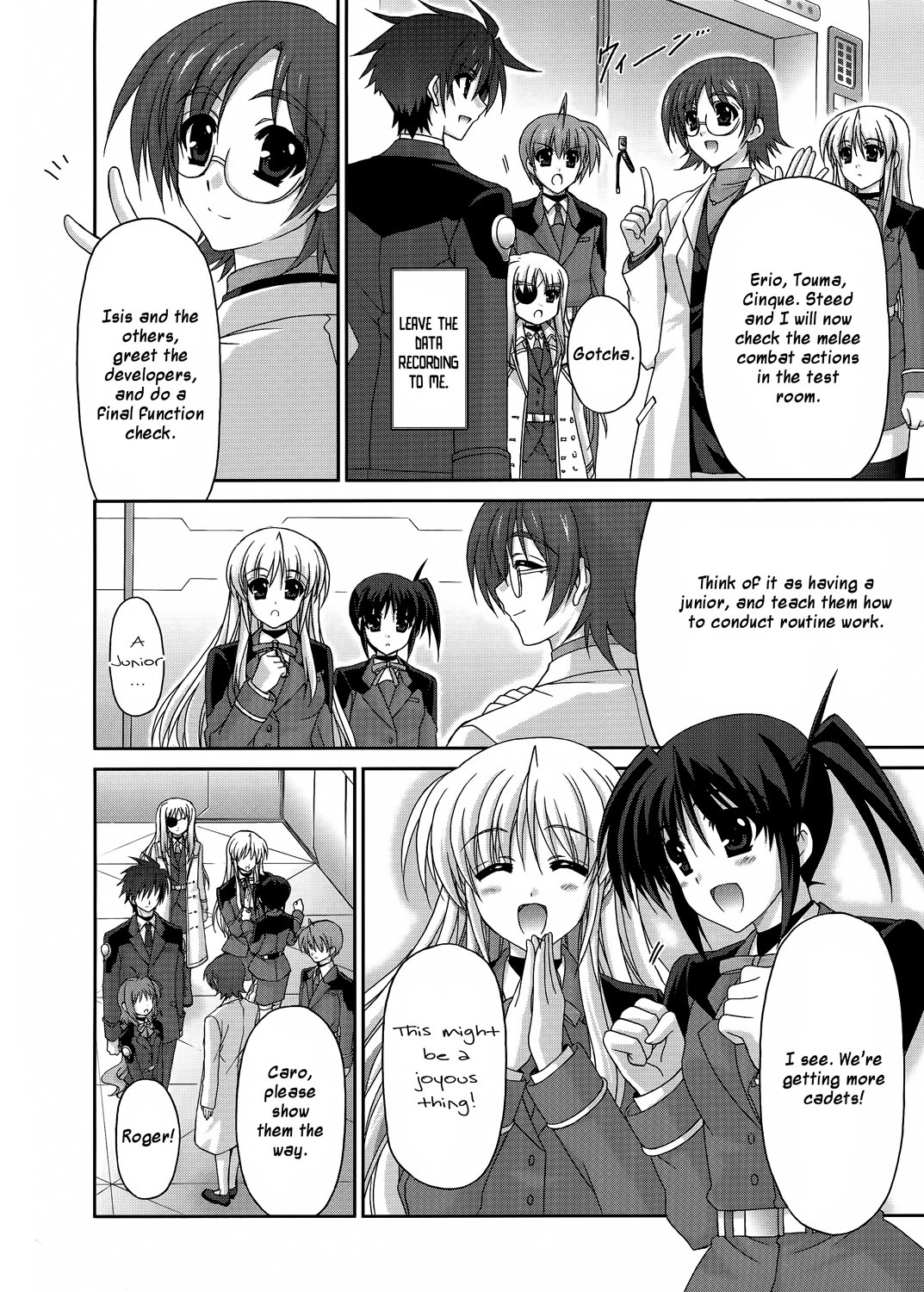 Mahou Senki Lyrical Nanoha Force Chapter 21 page 10 - Chapter 21: Record 21 - 「Armor Dine」