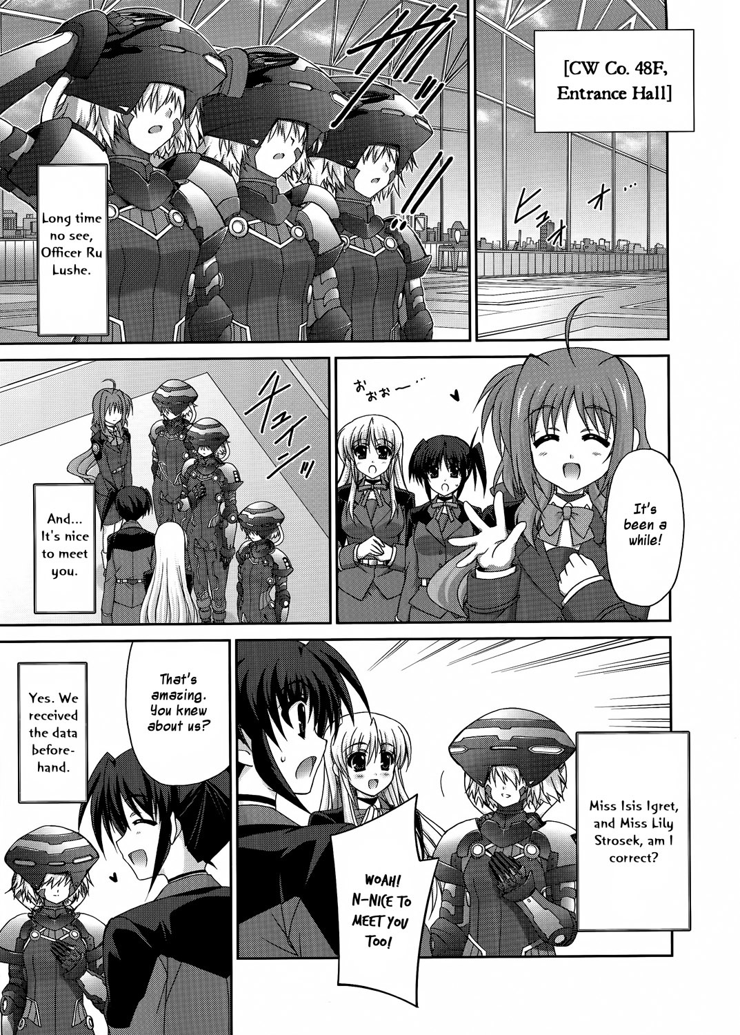 Mahou Senki Lyrical Nanoha Force Chapter 21 page 11 - Chapter 21: Record 21 - 「Armor Dine」