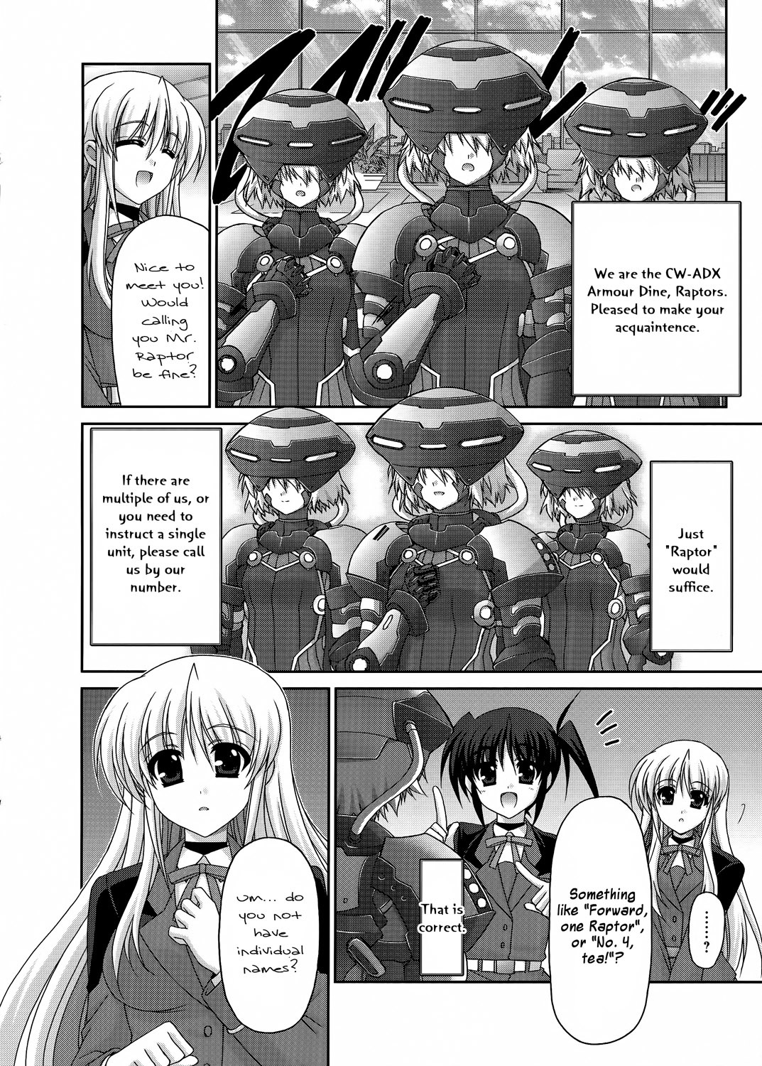 Mahou Senki Lyrical Nanoha Force Chapter 21 page 12 - Chapter 21: Record 21 - 「Armor Dine」