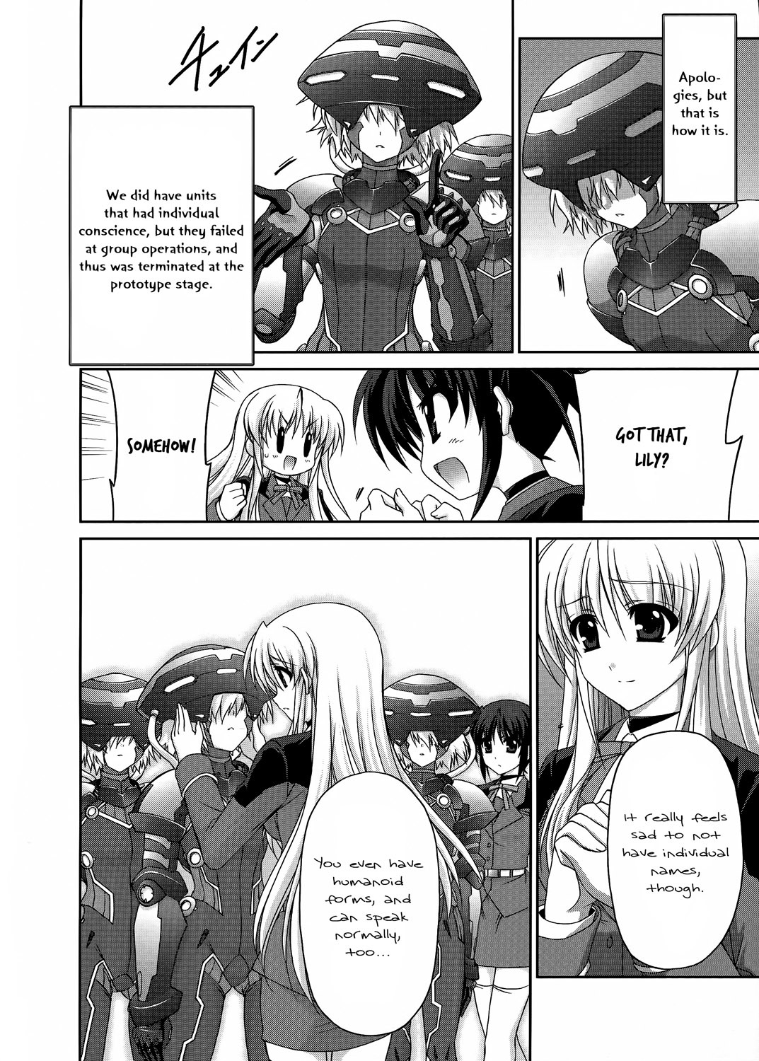 Mahou Senki Lyrical Nanoha Force Chapter 21 page 14 - Chapter 21: Record 21 - 「Armor Dine」
