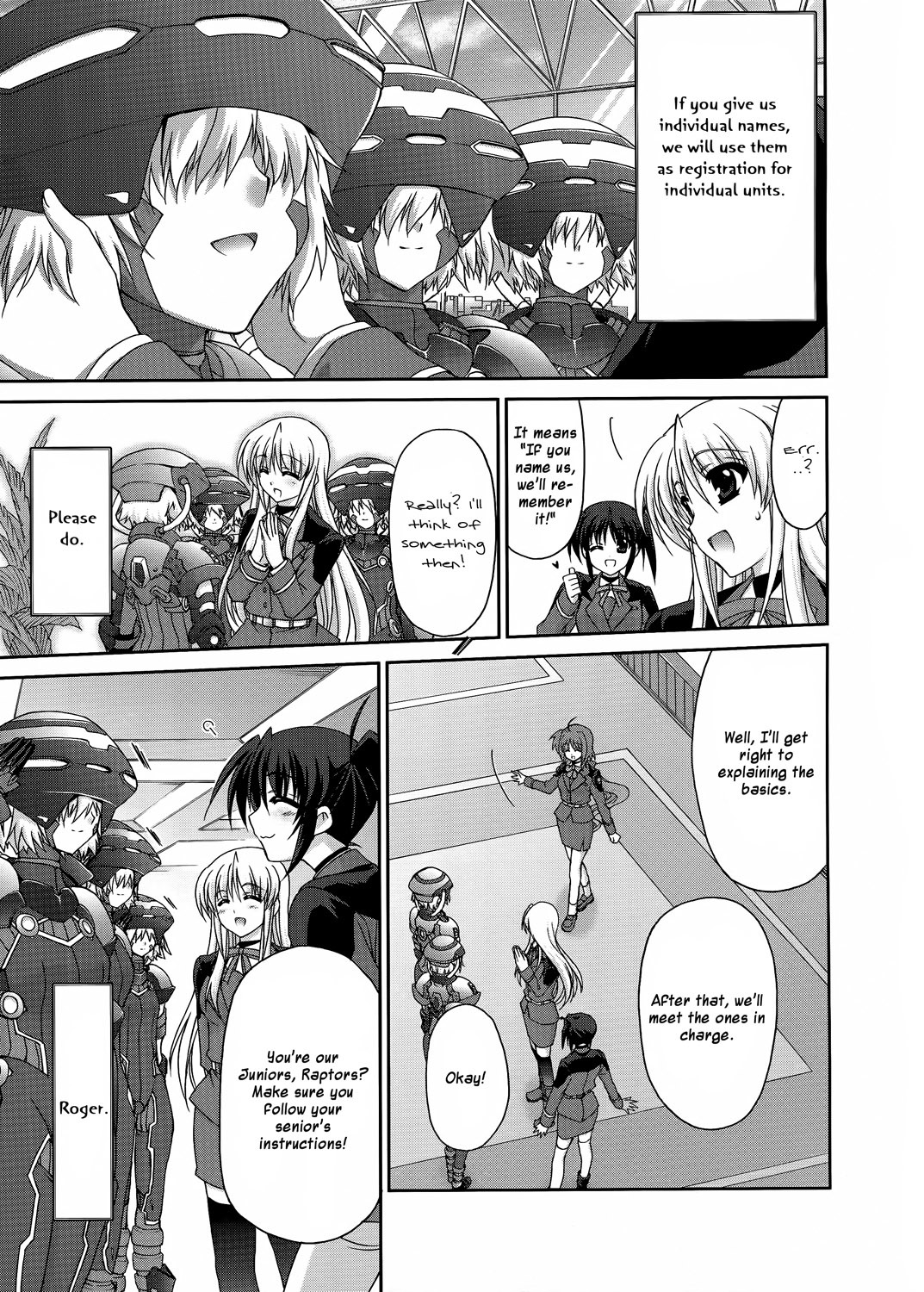 Mahou Senki Lyrical Nanoha Force Chapter 21 page 15 - Chapter 21: Record 21 - 「Armor Dine」