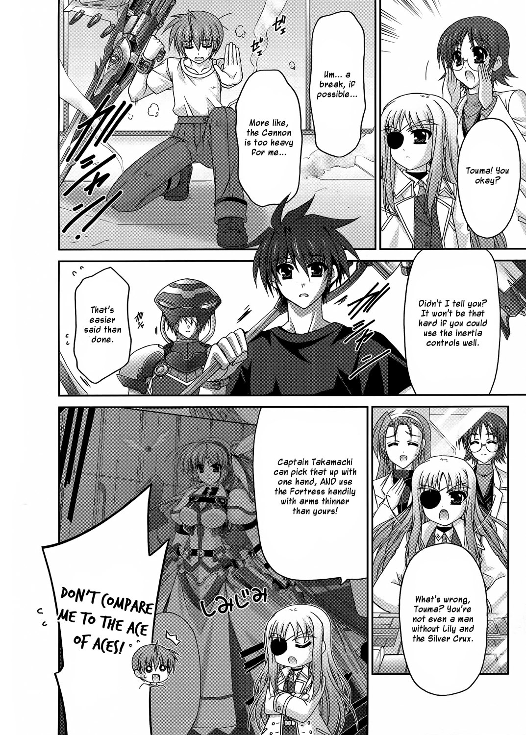 Mahou Senki Lyrical Nanoha Force Chapter 21 page 18 - Chapter 21: Record 21 - 「Armor Dine」