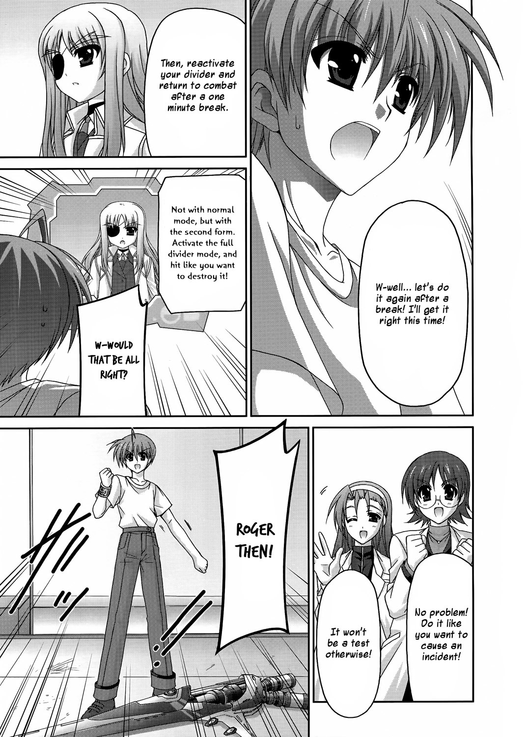 Mahou Senki Lyrical Nanoha Force Chapter 21 page 19 - Chapter 21: Record 21 - 「Armor Dine」