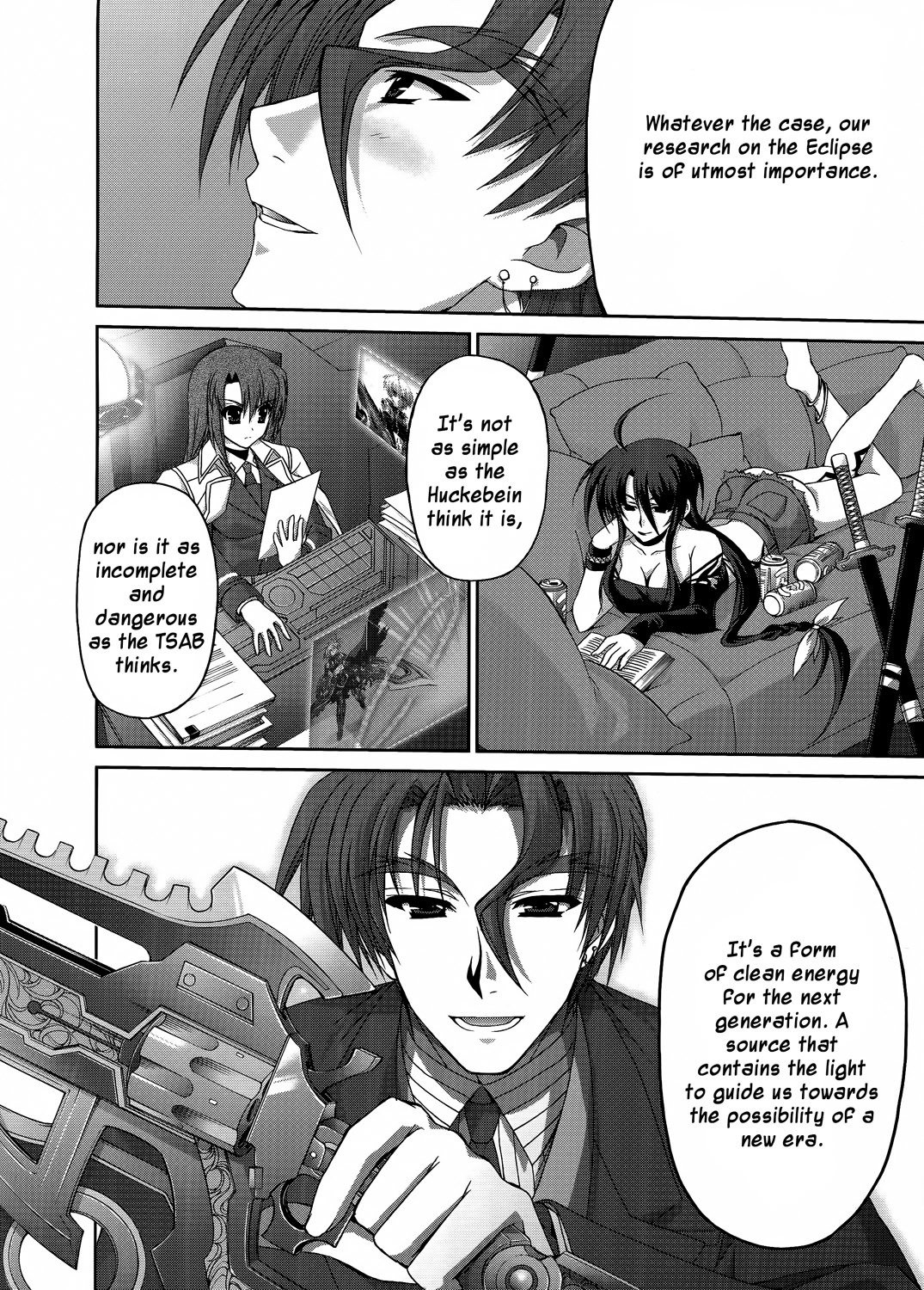 Mahou Senki Lyrical Nanoha Force Chapter 21 page 2 - Chapter 21: Record 21 - 「Armor Dine」