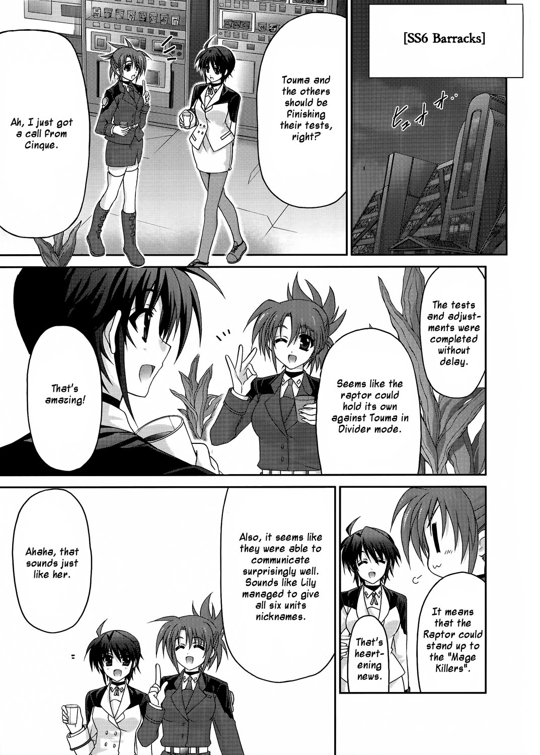Mahou Senki Lyrical Nanoha Force Chapter 21 page 21 - Chapter 21: Record 21 - 「Armor Dine」