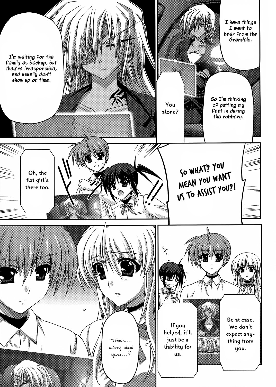 Mahou Senki Lyrical Nanoha Force Chapter 21 page 27 - Chapter 21: Record 21 - 「Armor Dine」