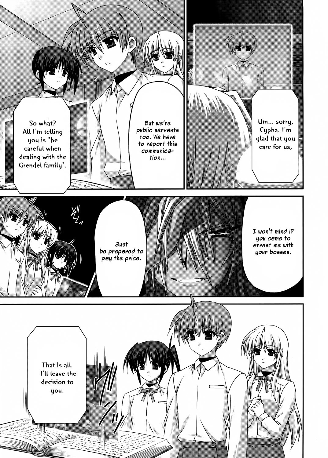 Mahou Senki Lyrical Nanoha Force Chapter 21 page 29 - Chapter 21: Record 21 - 「Armor Dine」