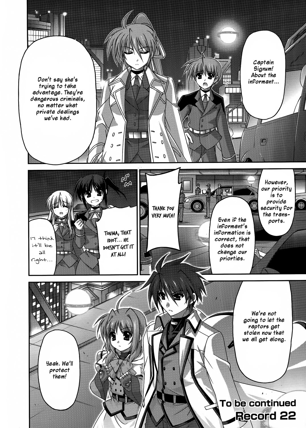 Mahou Senki Lyrical Nanoha Force Chapter 21 page 32 - Chapter 21: Record 21 - 「Armor Dine」
