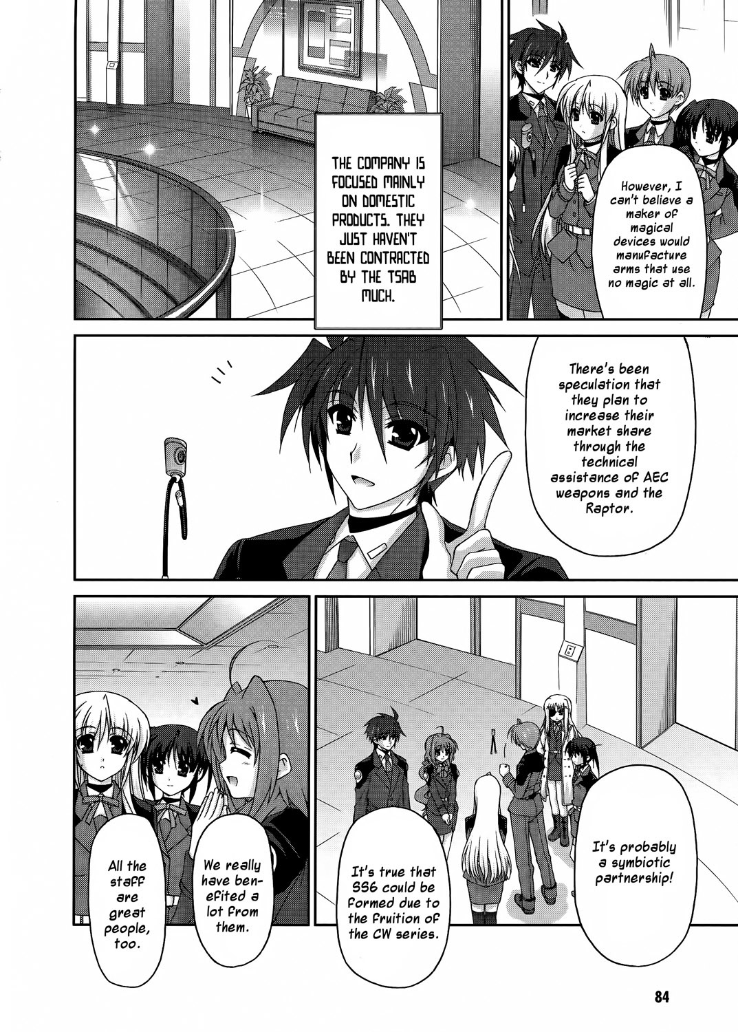 Mahou Senki Lyrical Nanoha Force Chapter 21 page 8 - Chapter 21: Record 21 - 「Armor Dine」