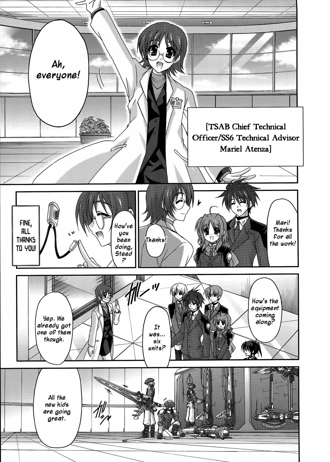 Mahou Senki Lyrical Nanoha Force Chapter 21 page 9 - Chapter 21: Record 21 - 「Armor Dine」