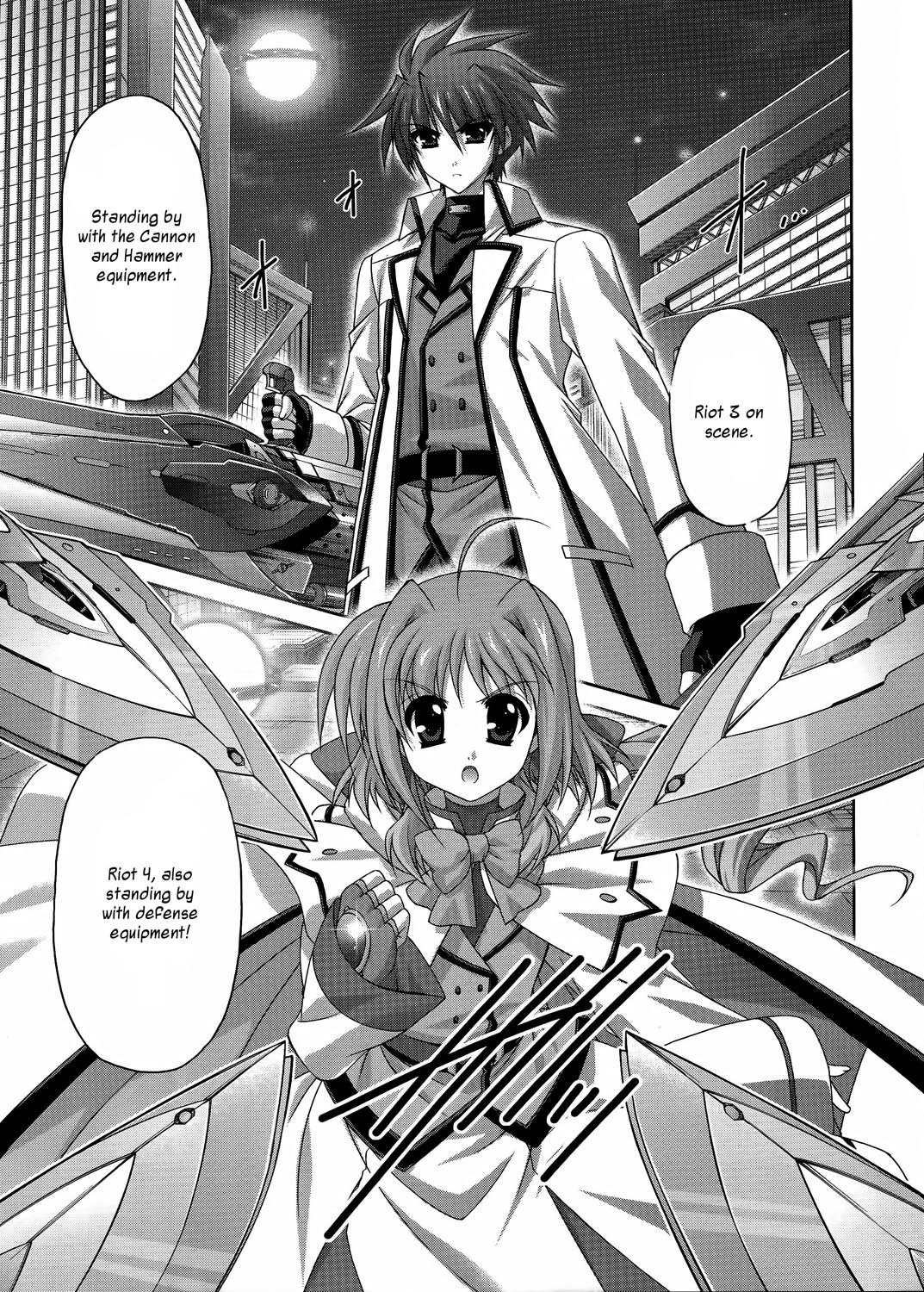 Mahou Senki Lyrical Nanoha Force Chapter 22 page 1 - Chapter 22: Record 22 - 「Grendel」