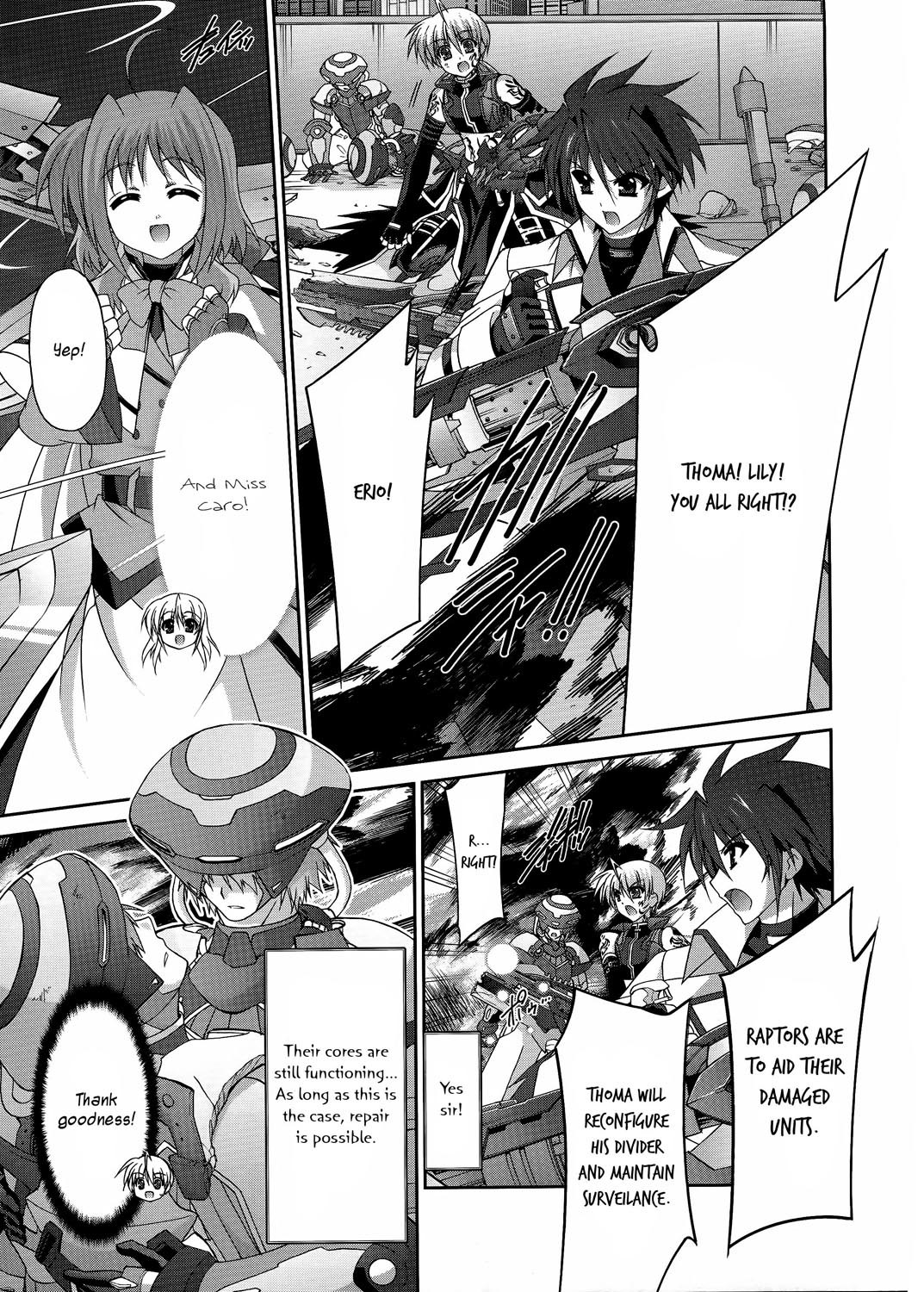 Mahou Senki Lyrical Nanoha Force Chapter 22 page 19 - Chapter 22: Record 22 - 「Grendel」
