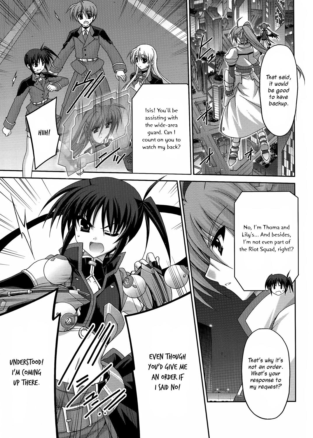 Mahou Senki Lyrical Nanoha Force Chapter 22 page 3 - Chapter 22: Record 22 - 「Grendel」