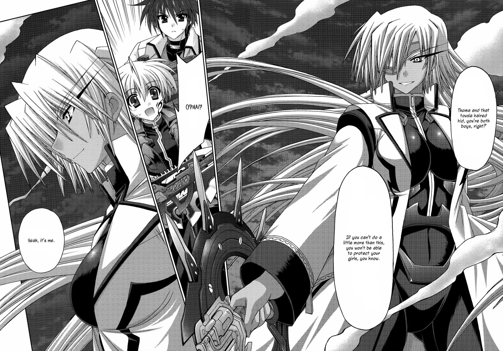 Mahou Senki Lyrical Nanoha Force Chapter 22 page 30 - Chapter 22: Record 22 - 「Grendel」
