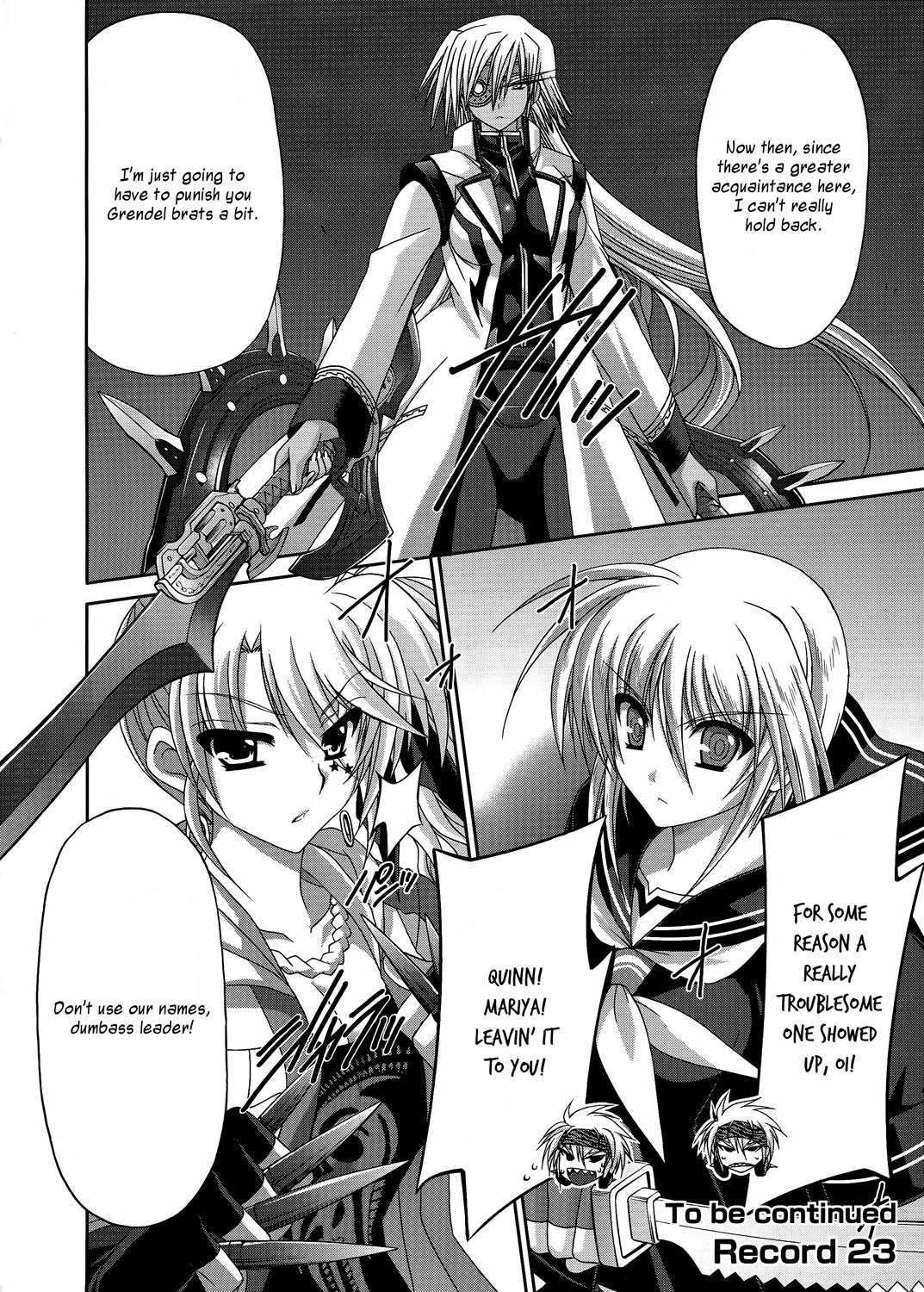 Mahou Senki Lyrical Nanoha Force Chapter 22 page 31 - Chapter 22: Record 22 - 「Grendel」