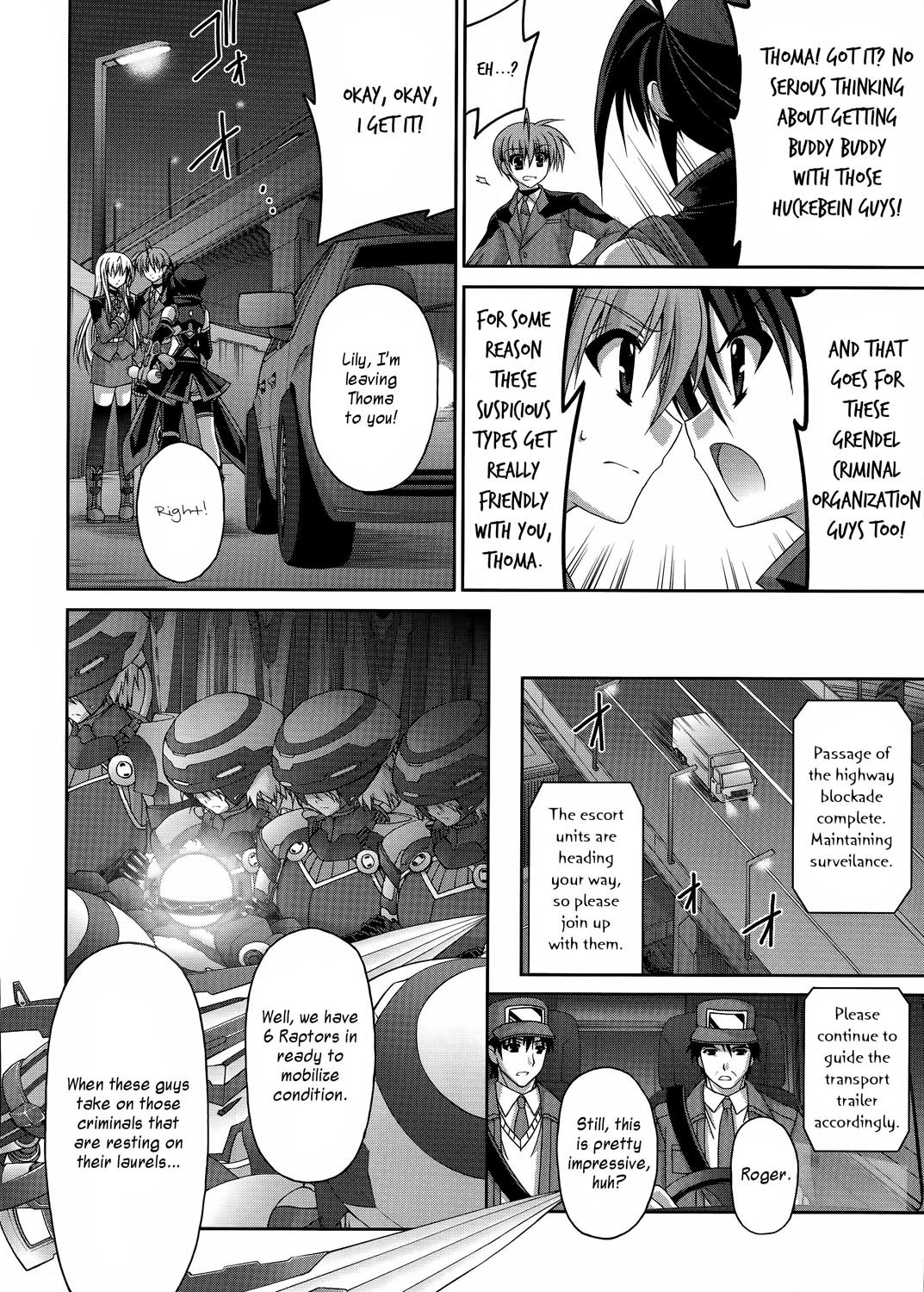 Mahou Senki Lyrical Nanoha Force Chapter 22 page 4 - Chapter 22: Record 22 - 「Grendel」