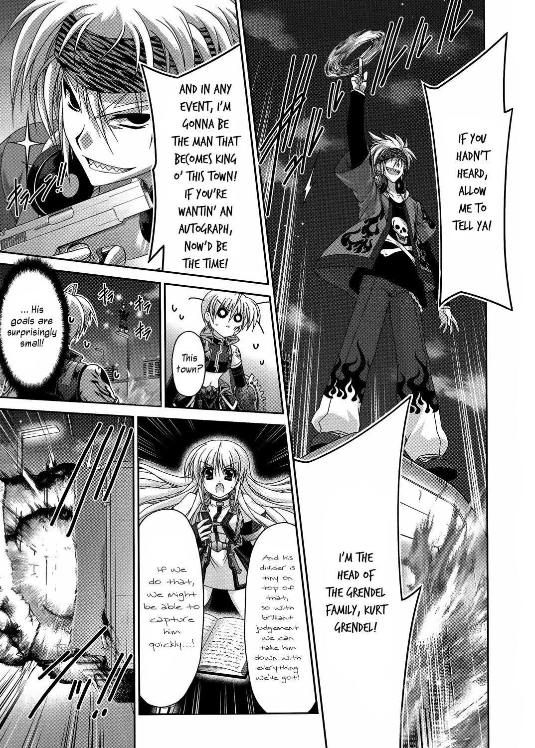 Mahou Senki Lyrical Nanoha Force Chapter 22 page 9 - Chapter 22: Record 22 - 「Grendel」