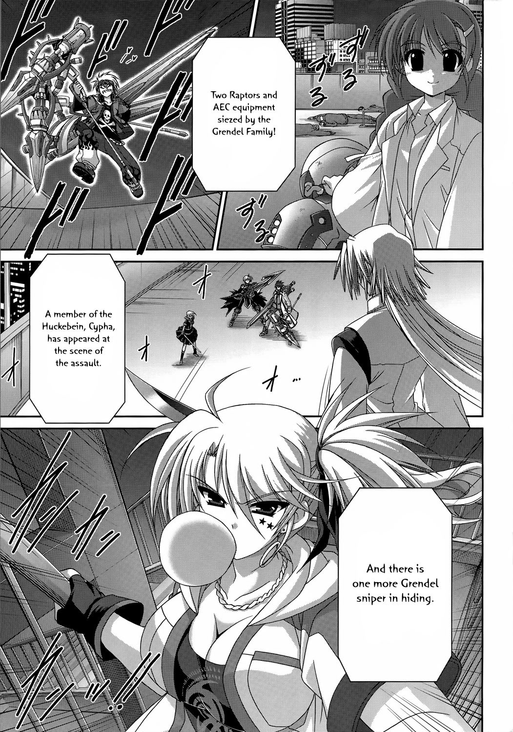 Mahou Senki Lyrical Nanoha Force Chapter 23 page 1 - Chapter 23: Record 23 - 「Grendel (II)」