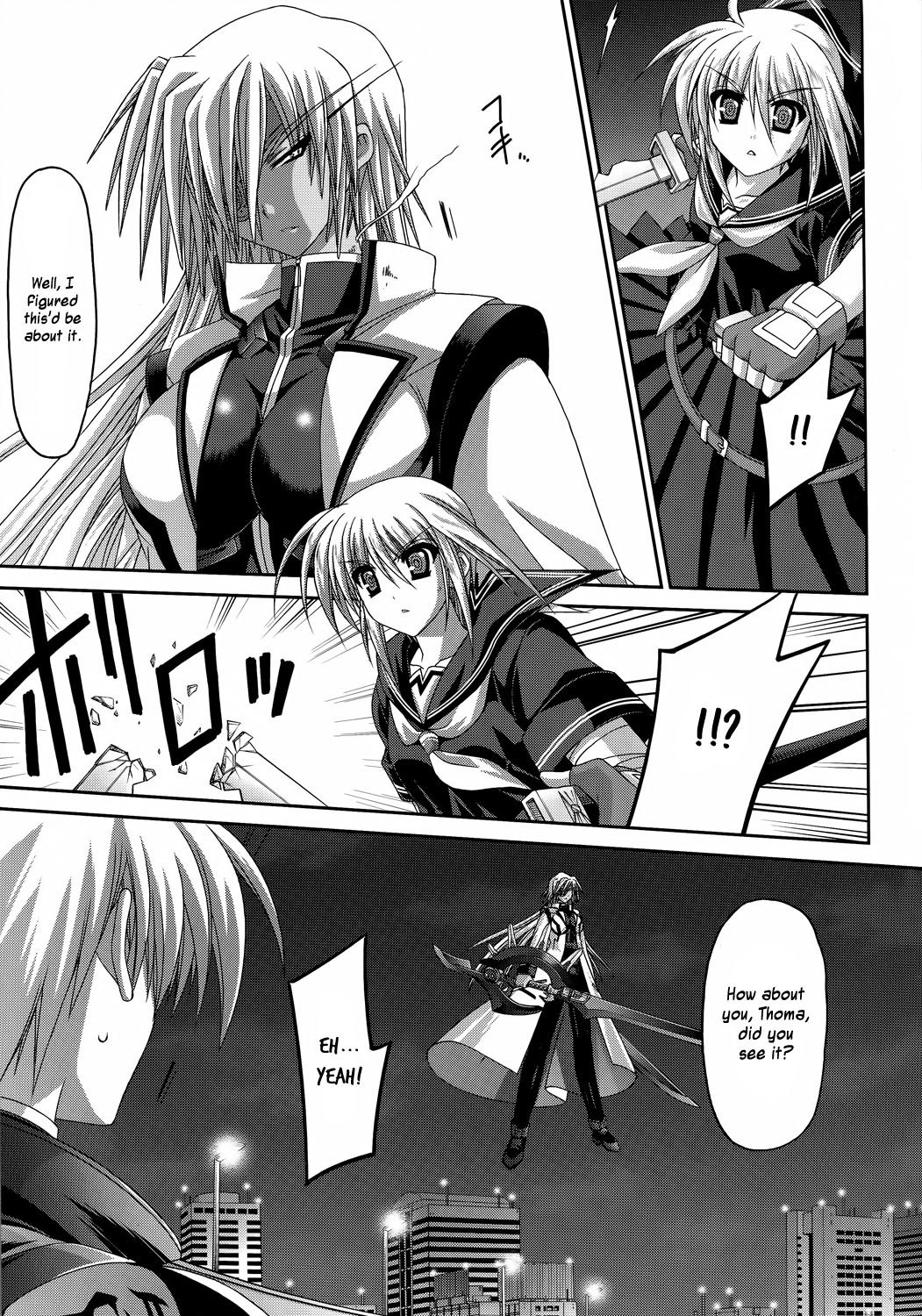 Mahou Senki Lyrical Nanoha Force Chapter 23 page 11 - Chapter 23: Record 23 - 「Grendel (II)」