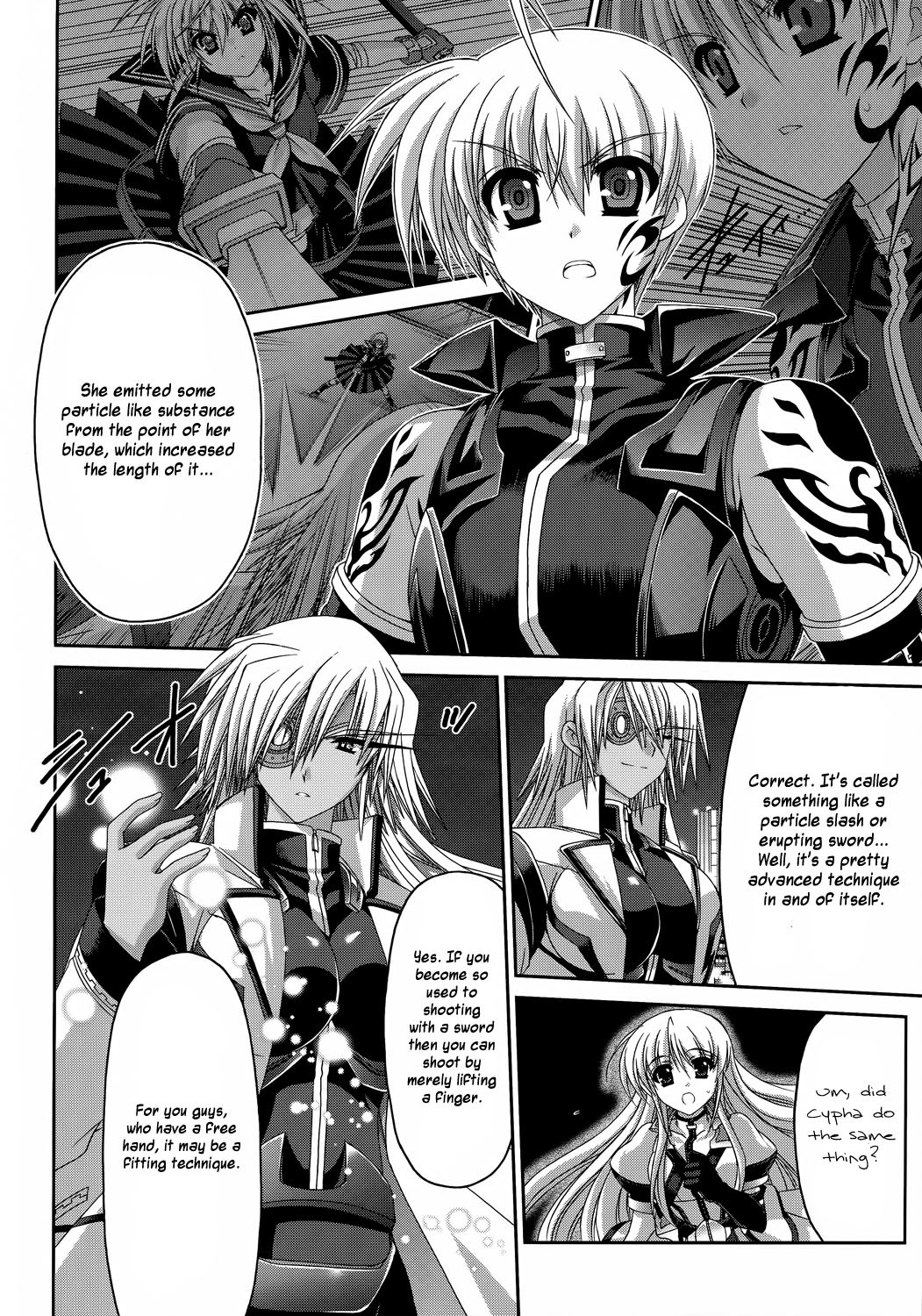 Mahou Senki Lyrical Nanoha Force Chapter 23 page 12 - Chapter 23: Record 23 - 「Grendel (II)」