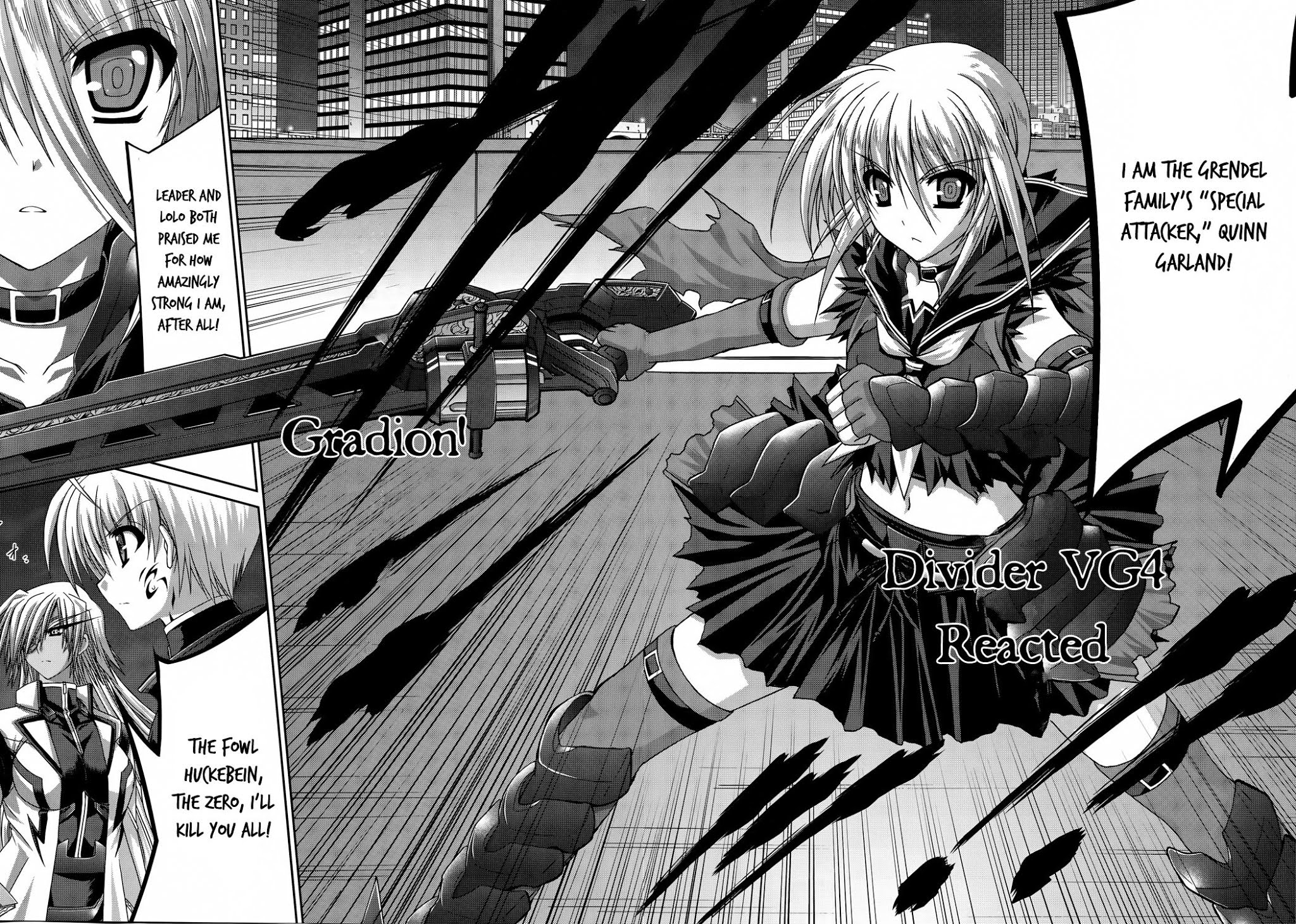 Mahou Senki Lyrical Nanoha Force Chapter 23 page 14 - Chapter 23: Record 23 - 「Grendel (II)」