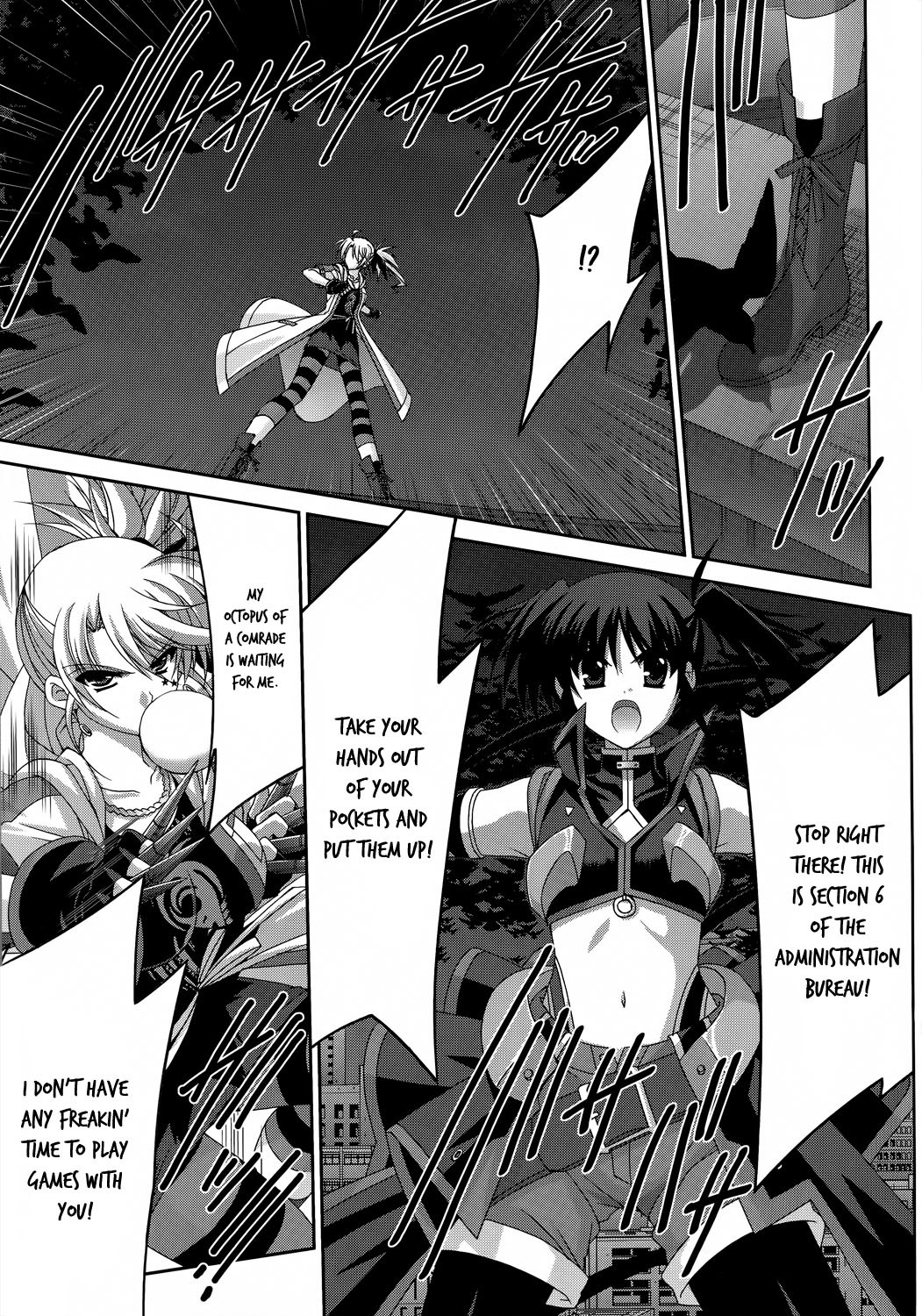 Mahou Senki Lyrical Nanoha Force Chapter 23 page 16 - Chapter 23: Record 23 - 「Grendel (II)」