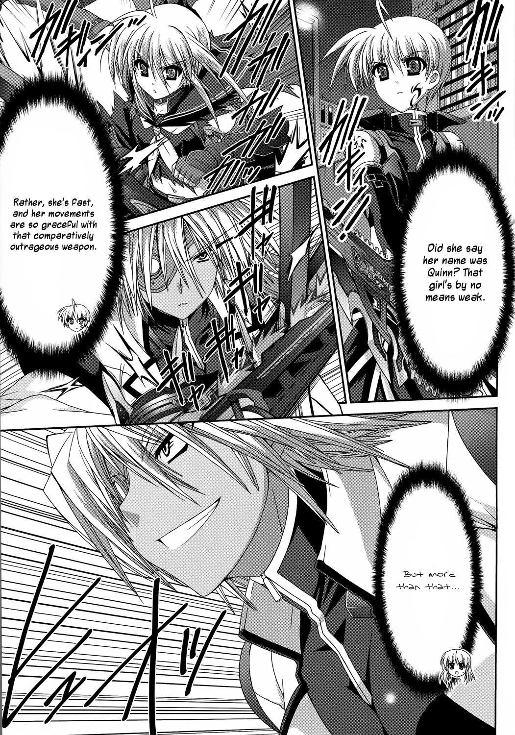 Mahou Senki Lyrical Nanoha Force Chapter 23 page 22 - Chapter 23: Record 23 - 「Grendel (II)」