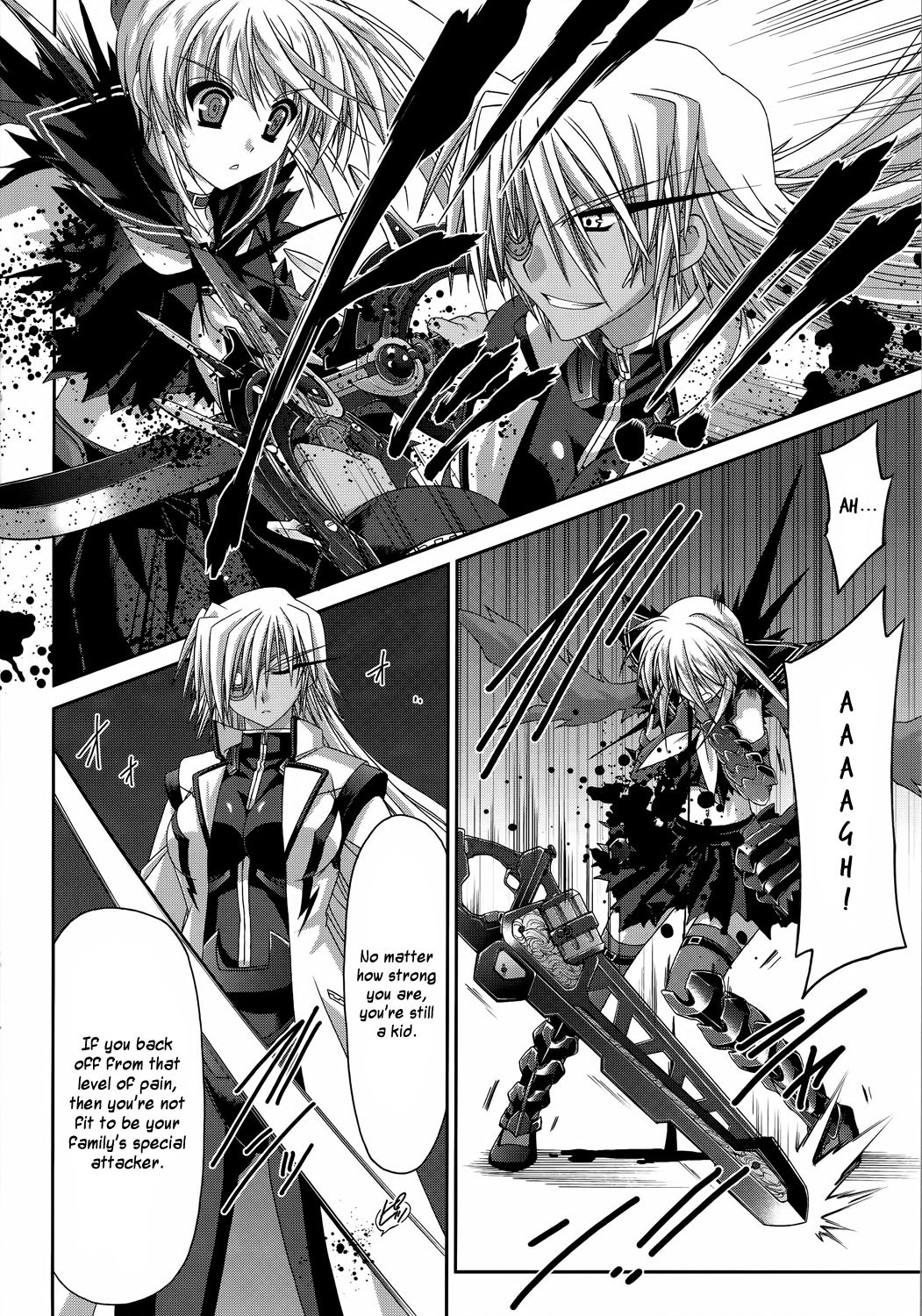 Mahou Senki Lyrical Nanoha Force Chapter 23 page 23 - Chapter 23: Record 23 - 「Grendel (II)」