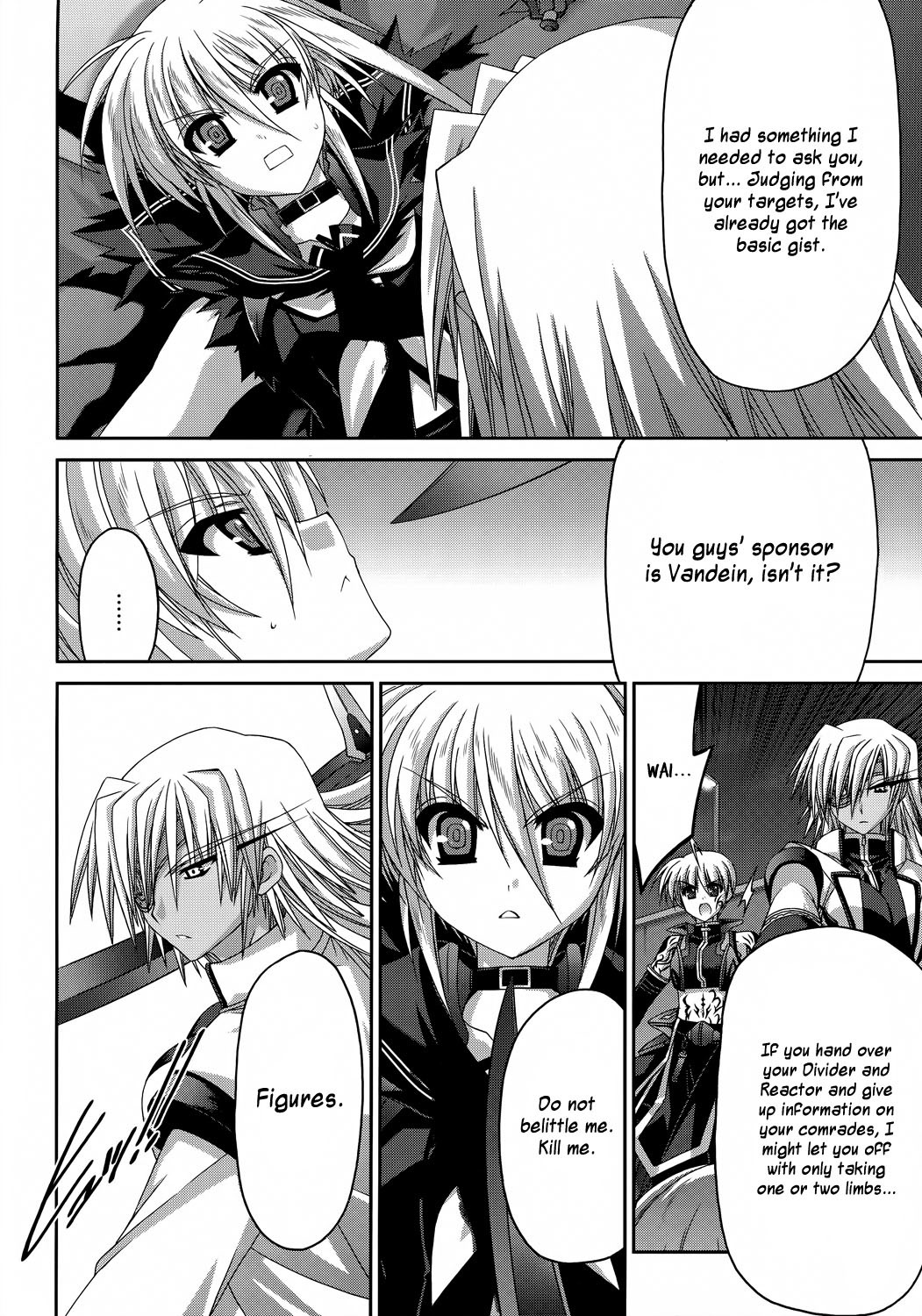 Mahou Senki Lyrical Nanoha Force Chapter 23 page 25 - Chapter 23: Record 23 - 「Grendel (II)」