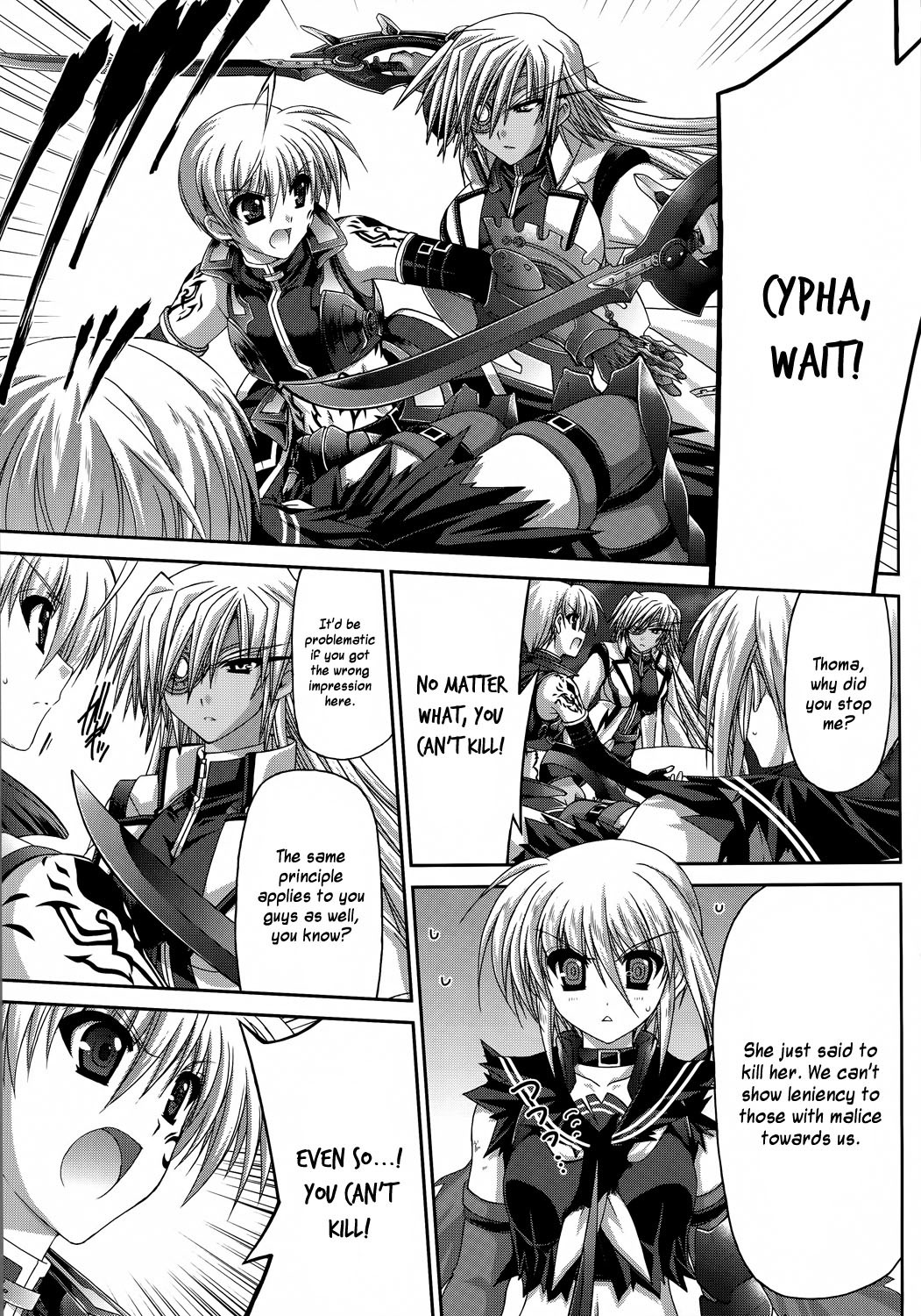 Mahou Senki Lyrical Nanoha Force Chapter 23 page 26 - Chapter 23: Record 23 - 「Grendel (II)」