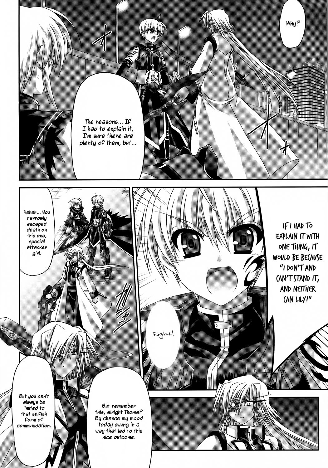 Mahou Senki Lyrical Nanoha Force Chapter 23 page 27 - Chapter 23: Record 23 - 「Grendel (II)」