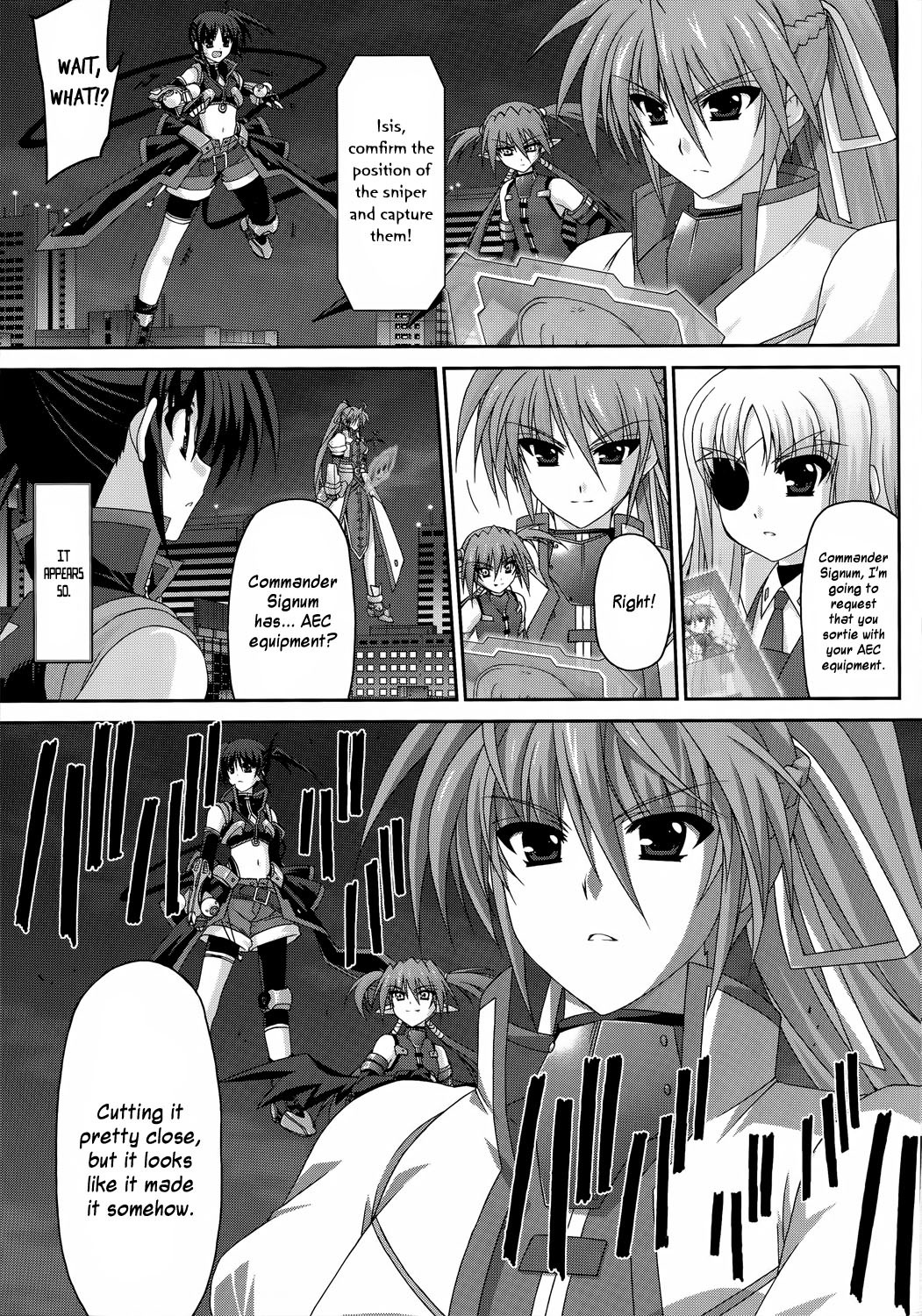 Mahou Senki Lyrical Nanoha Force Chapter 23 page 3 - Chapter 23: Record 23 - 「Grendel (II)」