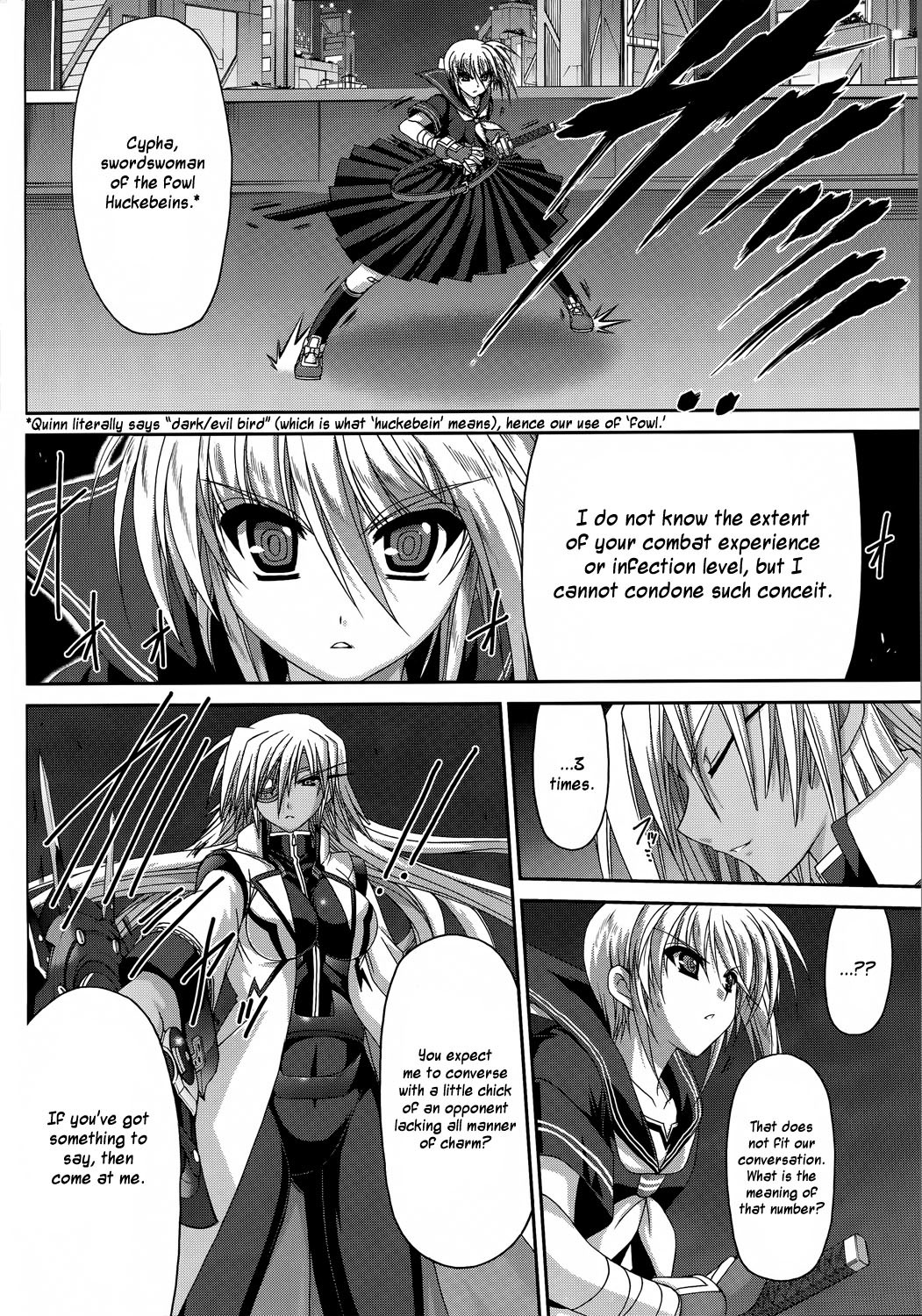 Mahou Senki Lyrical Nanoha Force Chapter 23 page 8 - Chapter 23: Record 23 - 「Grendel (II)」