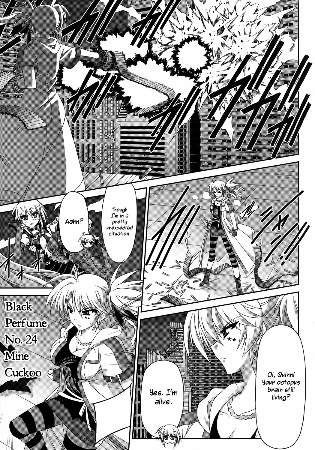 Mahou Senki Lyrical Nanoha Force Chapter 24 page 11 - Chapter 24: Record 24 - 「Grendel (III)」