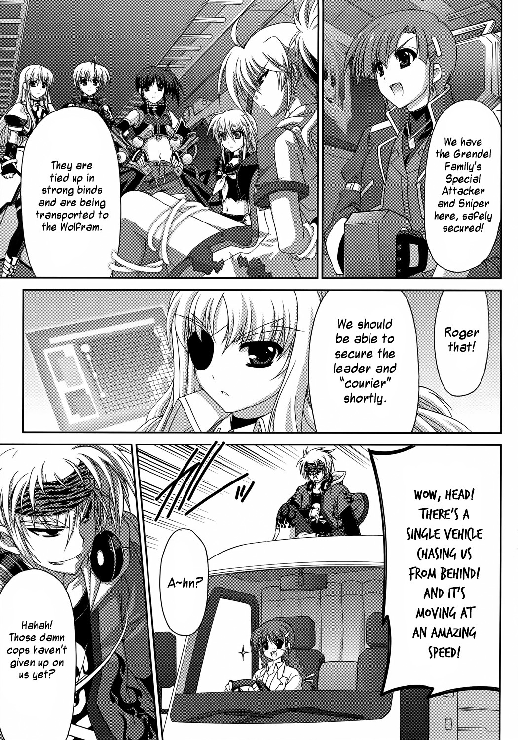 Mahou Senki Lyrical Nanoha Force Chapter 24 page 13 - Chapter 24: Record 24 - 「Grendel (III)」