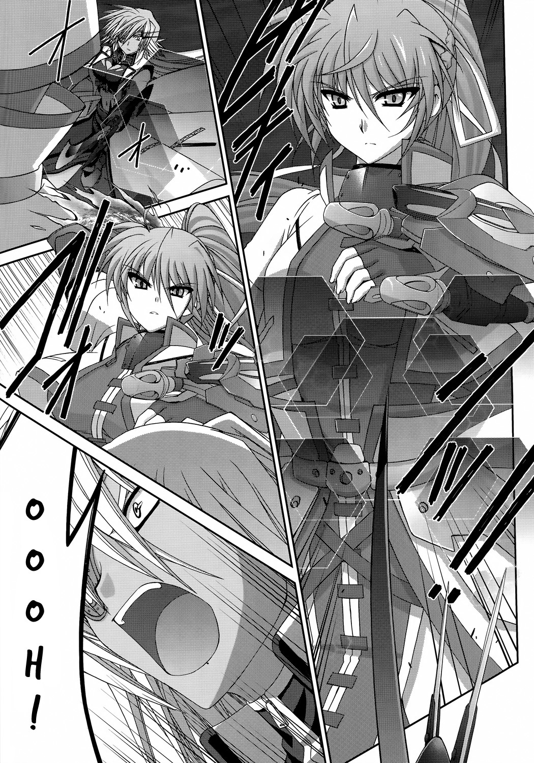 Mahou Senki Lyrical Nanoha Force Chapter 24 page 21 - Chapter 24: Record 24 - 「Grendel (III)」