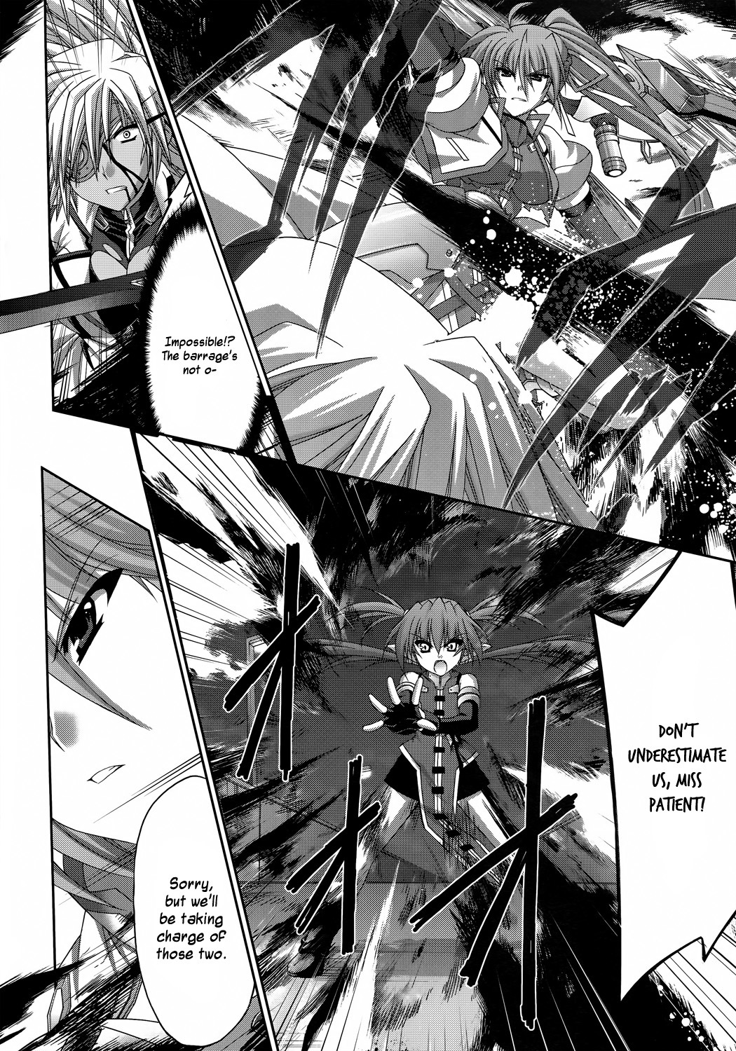 Mahou Senki Lyrical Nanoha Force Chapter 24 page 27 - Chapter 24: Record 24 - 「Grendel (III)」