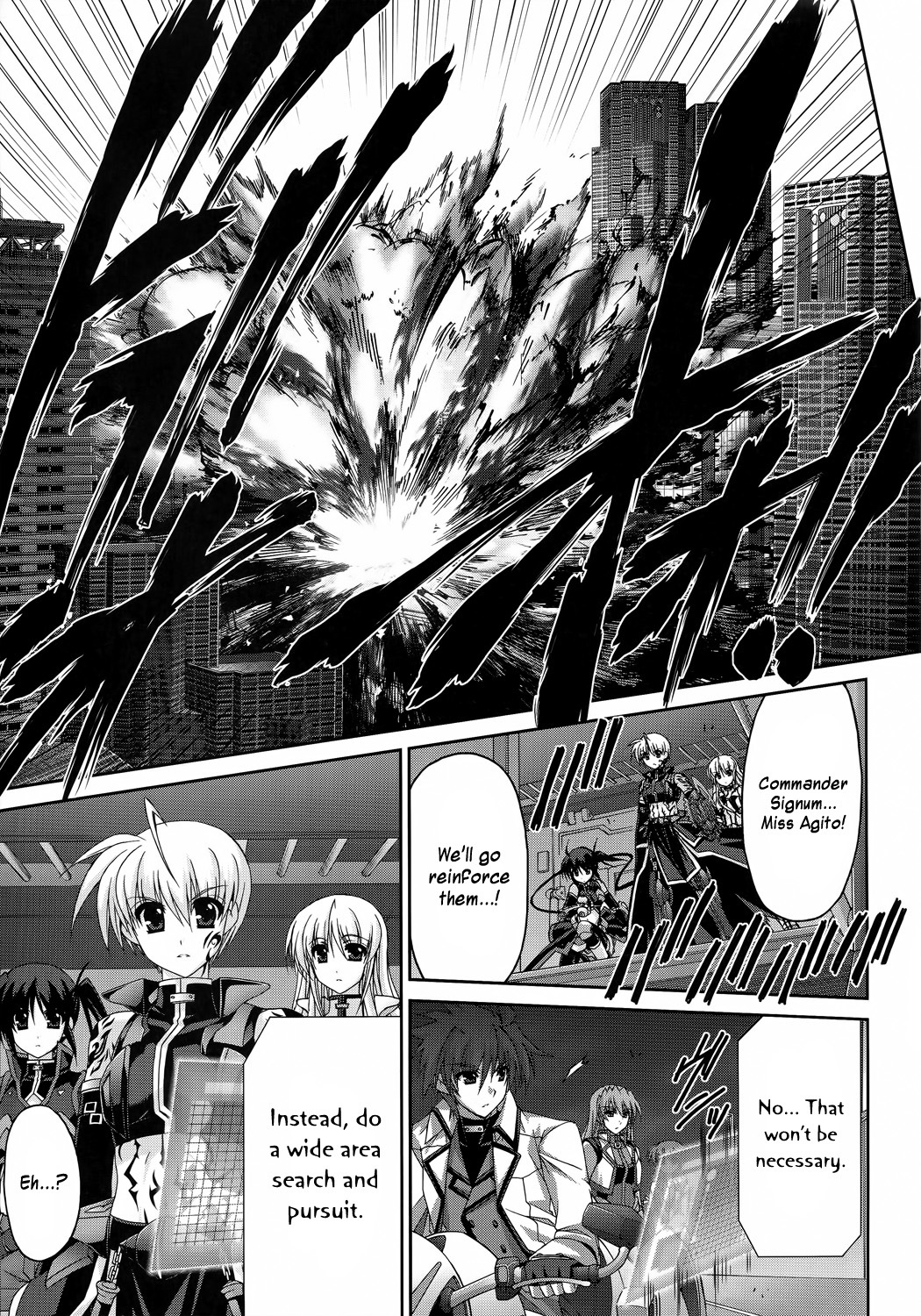 Mahou Senki Lyrical Nanoha Force Chapter 24 page 30 - Chapter 24: Record 24 - 「Grendel (III)」