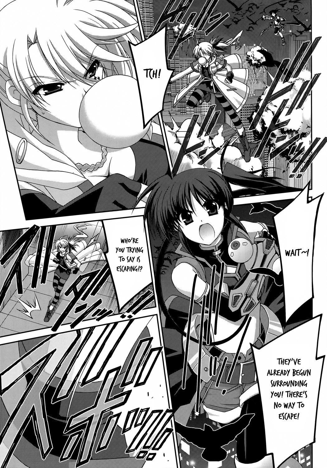 Mahou Senki Lyrical Nanoha Force Chapter 24 page 7 - Chapter 24: Record 24 - 「Grendel (III)」