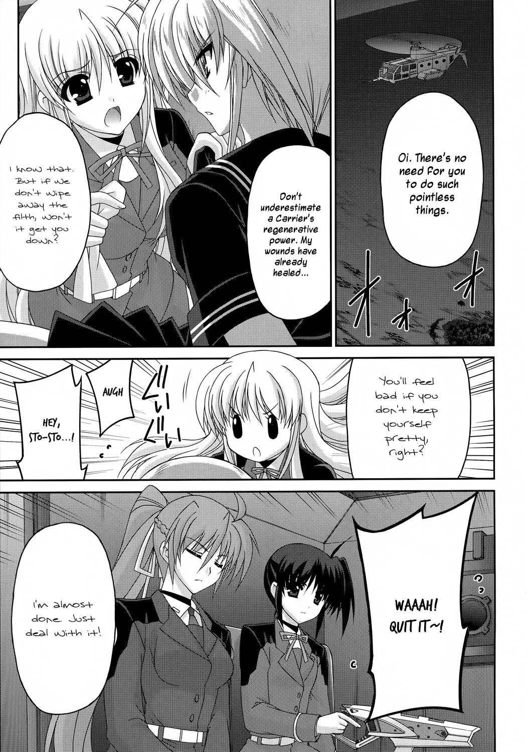 Mahou Senki Lyrical Nanoha Force Chapter 25 page 11 - Chapter 25: Record 25 - 「The Power (I)」
