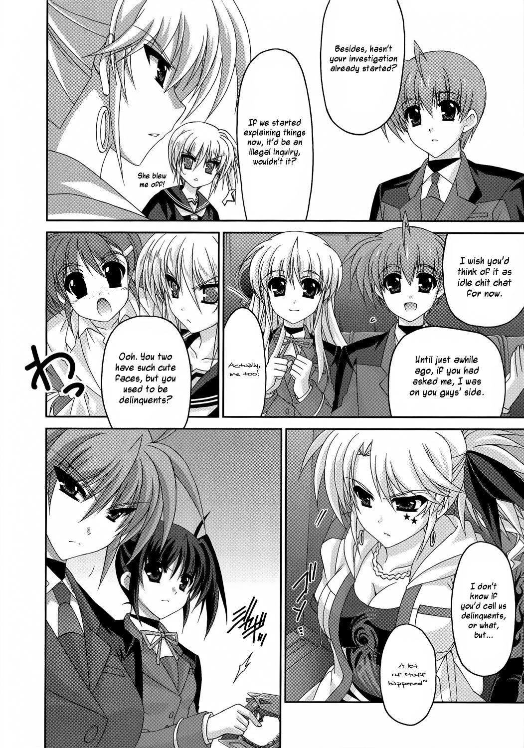 Mahou Senki Lyrical Nanoha Force Chapter 25 page 14 - Chapter 25: Record 25 - 「The Power (I)」
