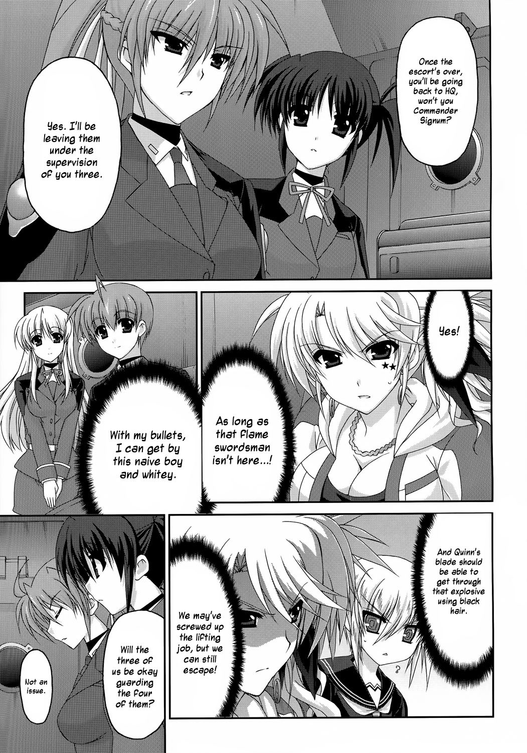 Mahou Senki Lyrical Nanoha Force Chapter 25 page 17 - Chapter 25: Record 25 - 「The Power (I)」