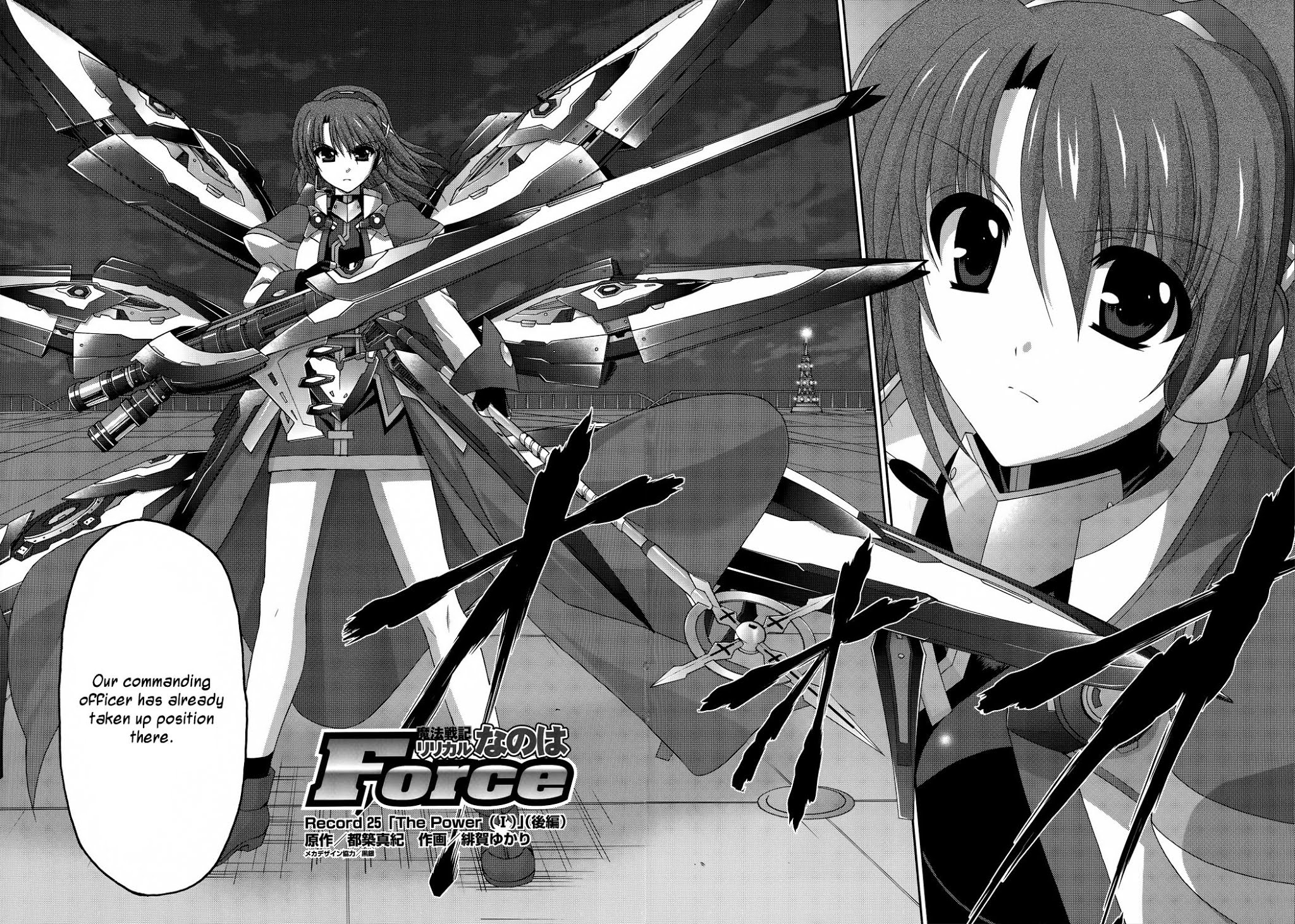Mahou Senki Lyrical Nanoha Force Chapter 25 page 18 - Chapter 25: Record 25 - 「The Power (I)」