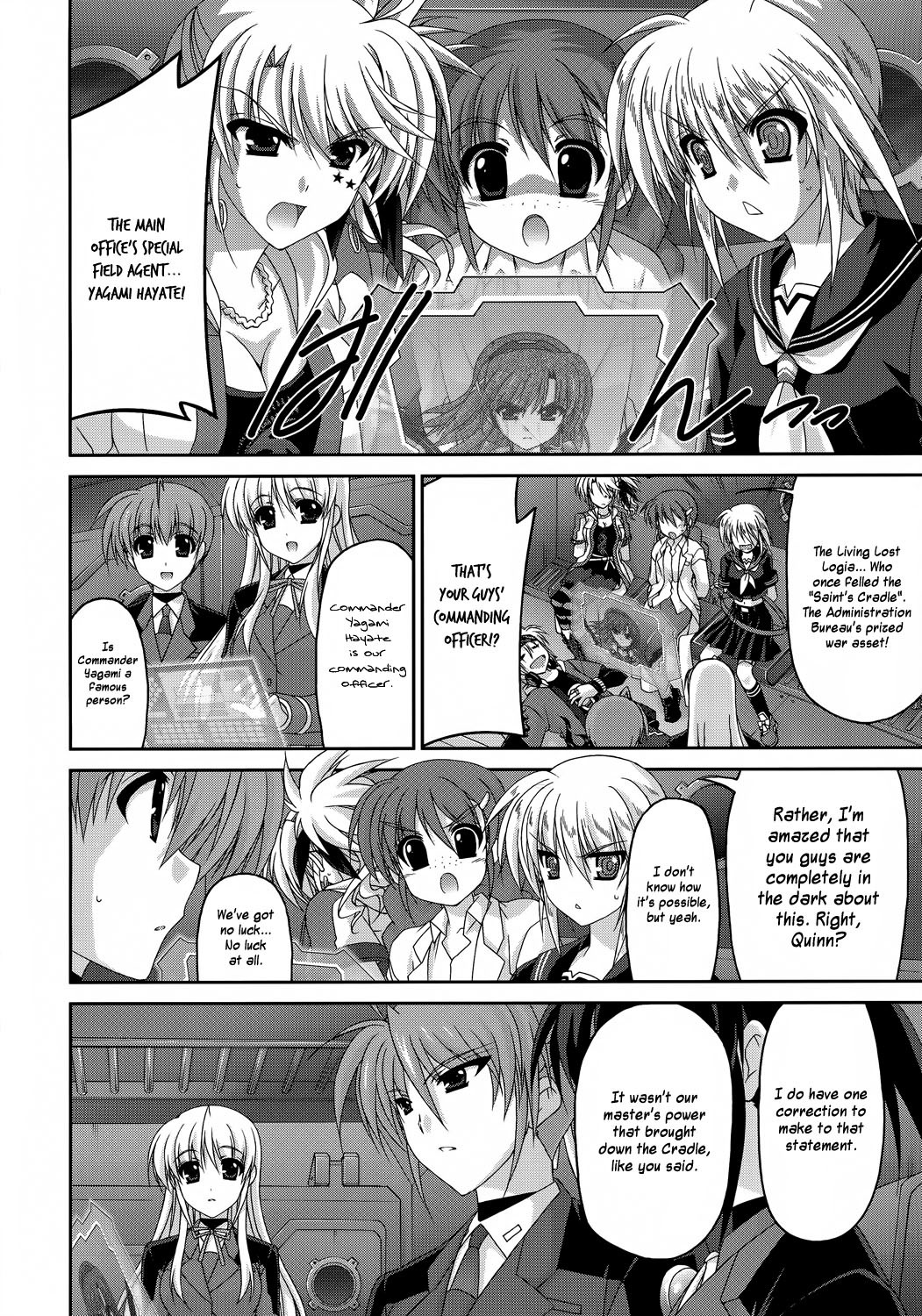 Mahou Senki Lyrical Nanoha Force Chapter 25 page 19 - Chapter 25: Record 25 - 「The Power (I)」