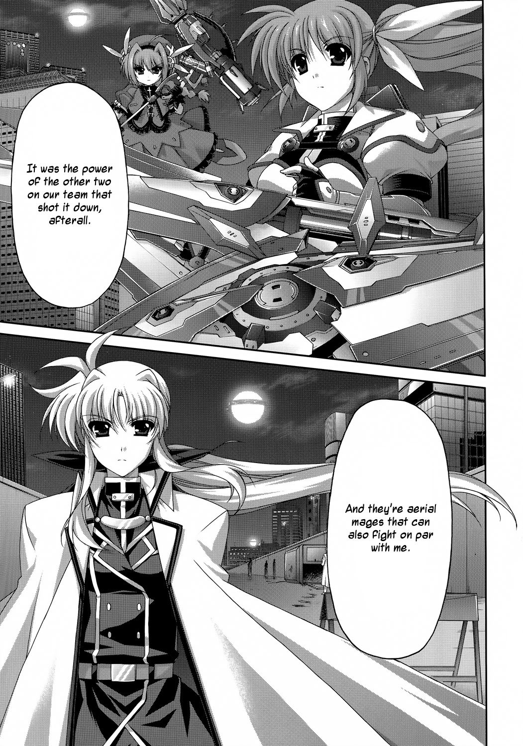 Mahou Senki Lyrical Nanoha Force Chapter 25 page 20 - Chapter 25: Record 25 - 「The Power (I)」