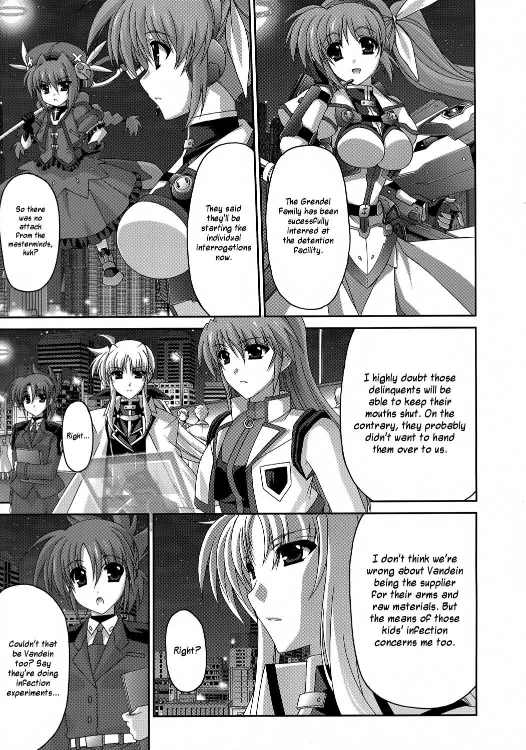 Mahou Senki Lyrical Nanoha Force Chapter 25 page 22 - Chapter 25: Record 25 - 「The Power (I)」