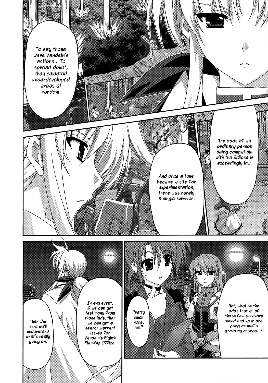 Mahou Senki Lyrical Nanoha Force Chapter 25 page 23 - Chapter 25: Record 25 - 「The Power (I)」