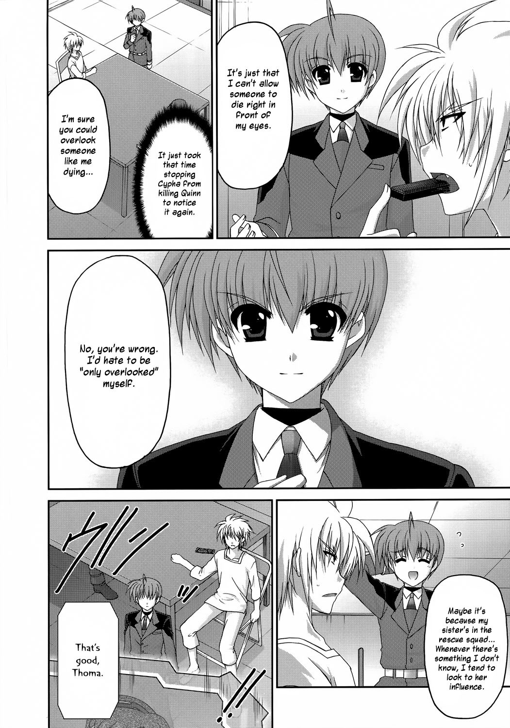 Mahou Senki Lyrical Nanoha Force Chapter 25 page 27 - Chapter 25: Record 25 - 「The Power (I)」