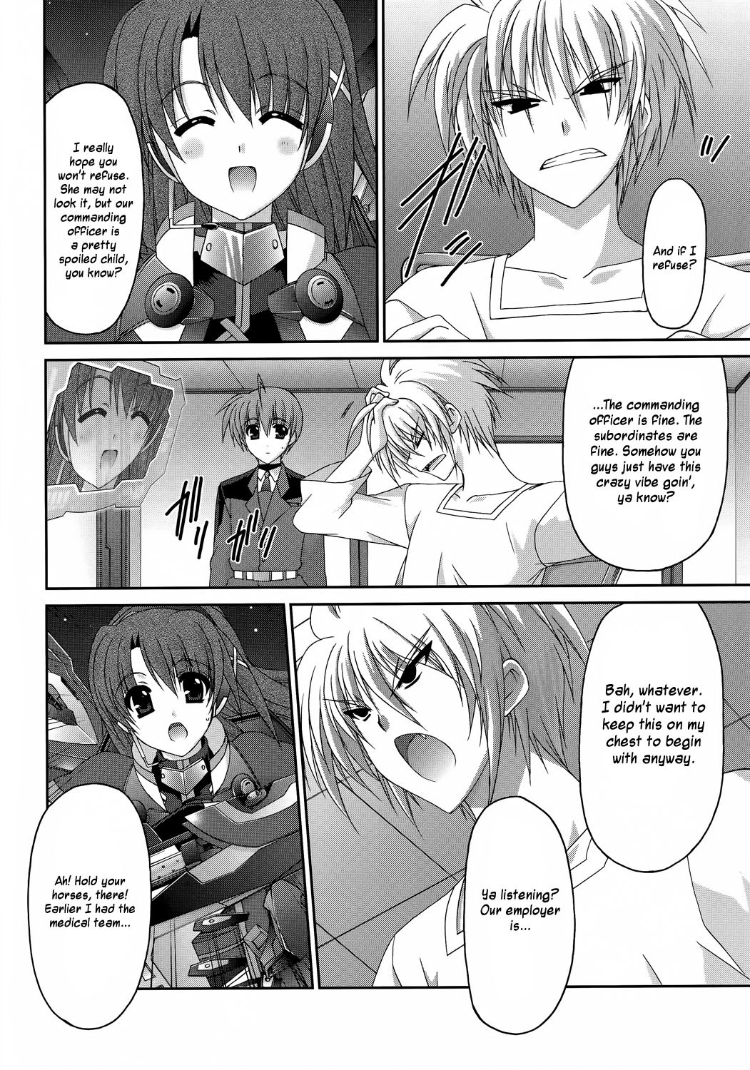Mahou Senki Lyrical Nanoha Force Chapter 25 page 29 - Chapter 25: Record 25 - 「The Power (I)」
