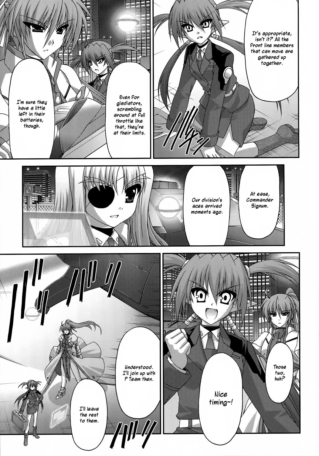 Mahou Senki Lyrical Nanoha Force Chapter 25 page 3 - Chapter 25: Record 25 - 「The Power (I)」